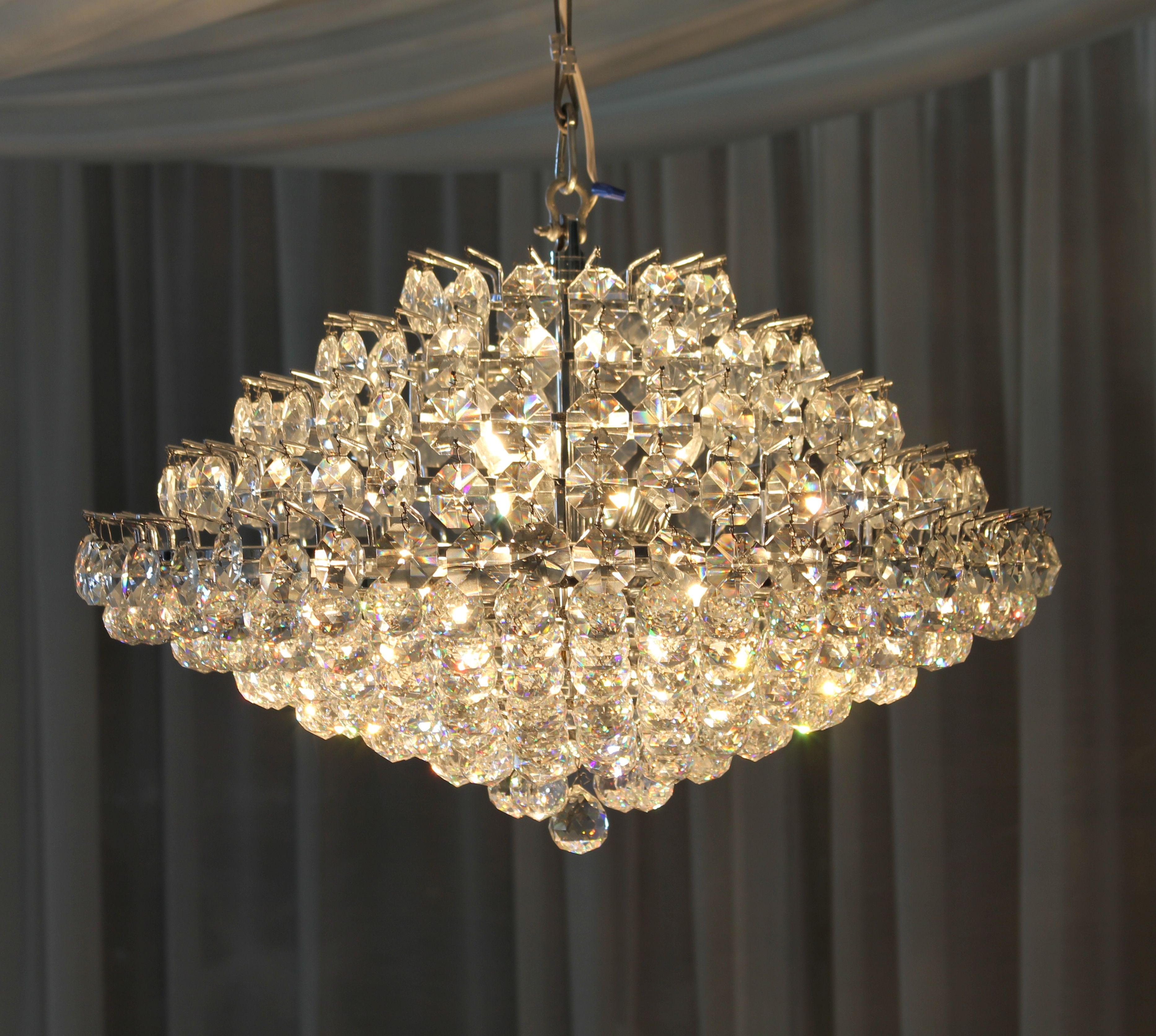 18 Crystal Chandelier Town Country Event Rentals In Crystal Chandeliers (Photo 2 of 12)