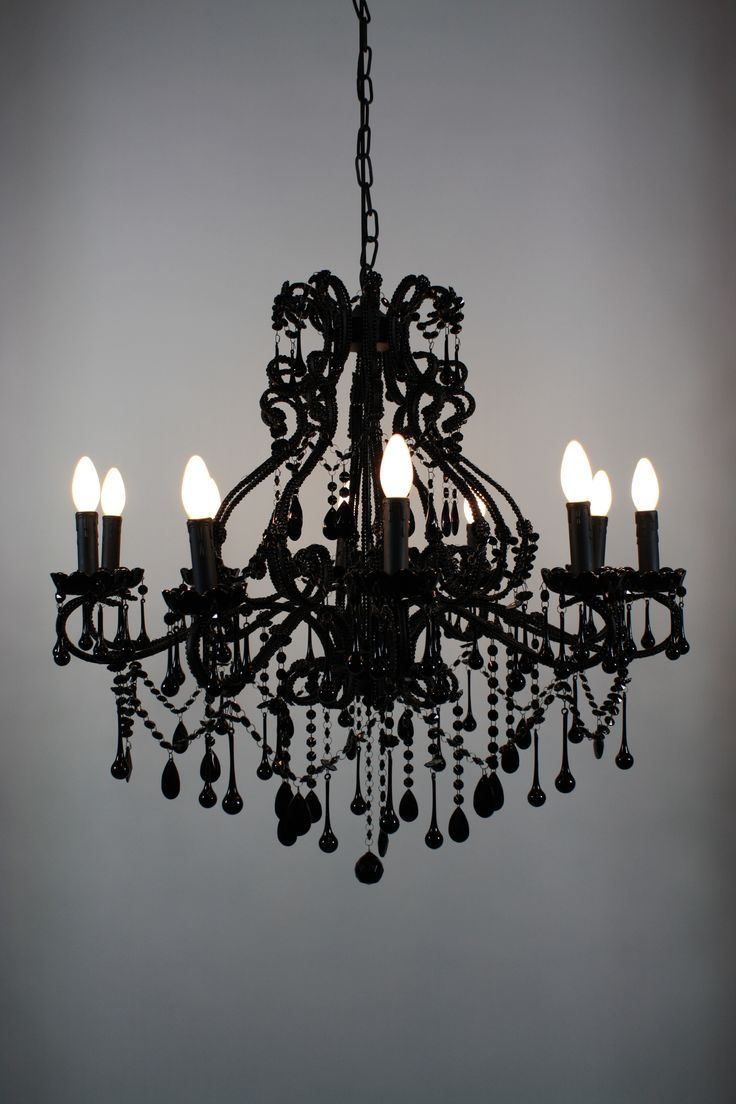 Featured Photo of 2024 Latest Black Chandeliers