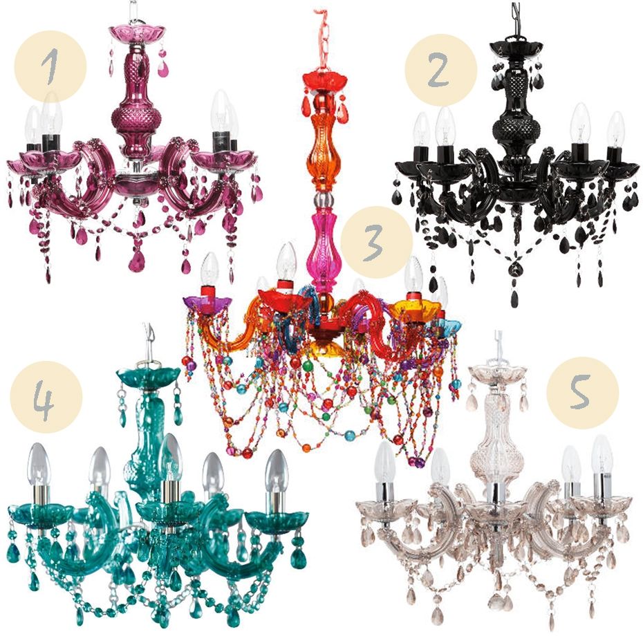 34 Best Images About Chandeliers On Pinterest Pertaining To Coloured Chandeliers (View 8 of 12)