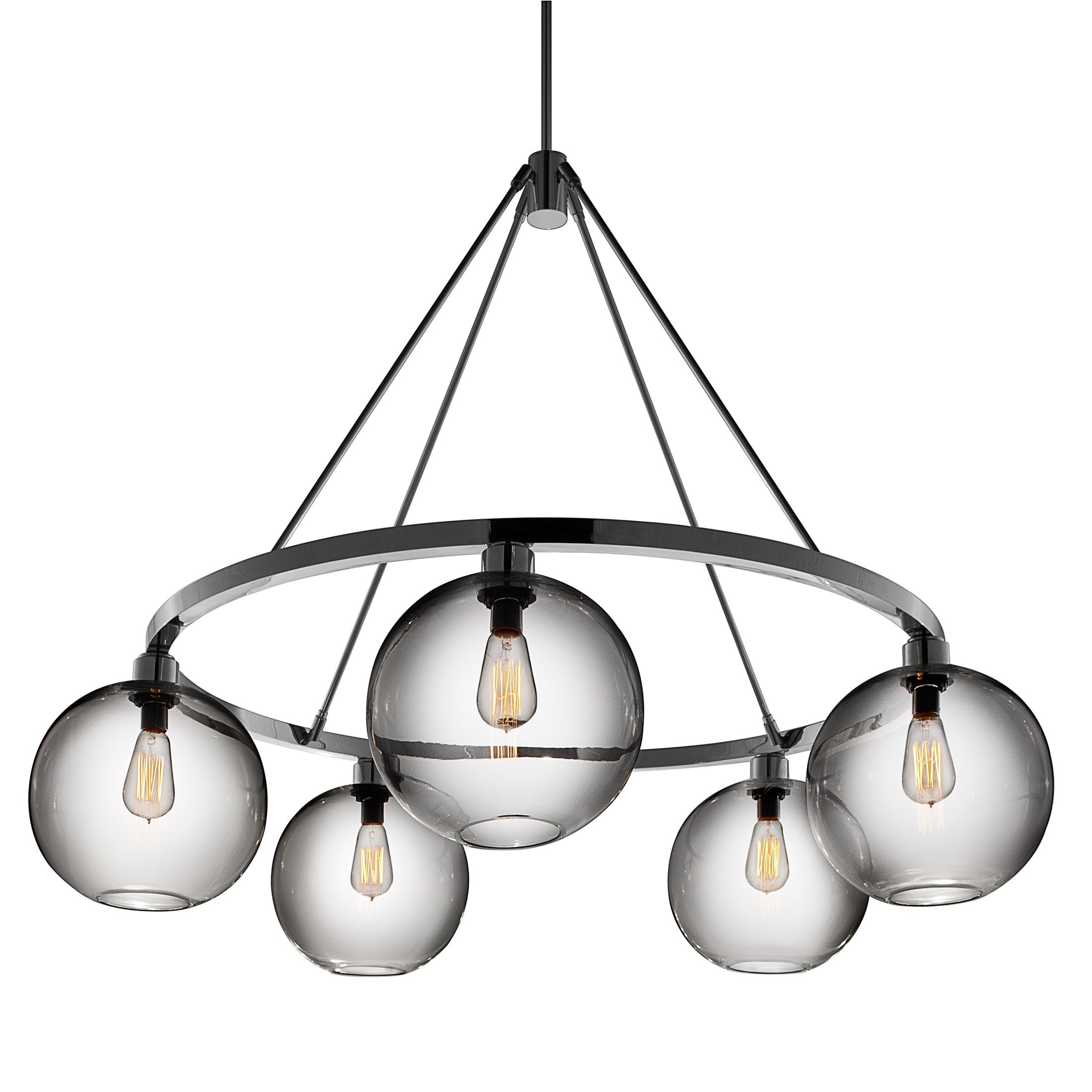 53 Modern Chandelier Lighting Modern Contemporary Crystal Pendant Intended For Contemporary Chandelier (Photo 6 of 12)