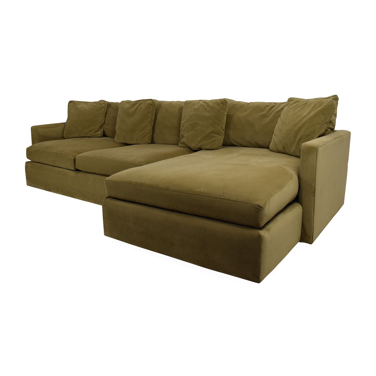 65 Off Crate And Barrel Crate And Barrel Lounge Ii Sectional Intended For Crate And Barrel Sectional Sofas (View 11 of 12)