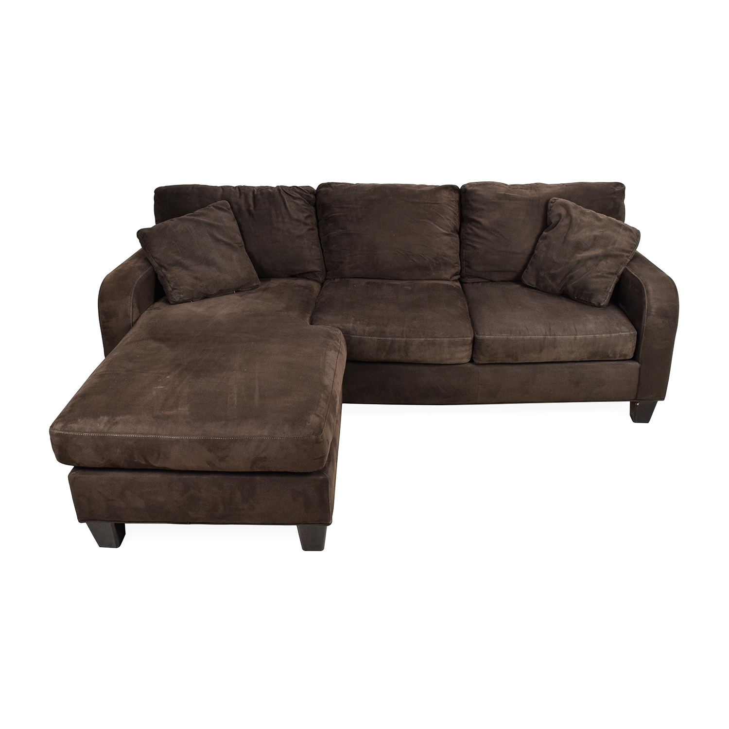 70 Off Cindy Crawford Home Cindy Crawford Bailey Microfiber Within Cindy Crawford Home Sectional Sofa (Photo 4 of 12)