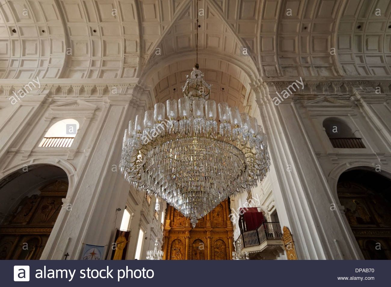 A Huge Crystal Chandelier In St Francis Of Assisi Church In Old With Regard To Huge Crystal Chandelier (Photo 3 of 12)