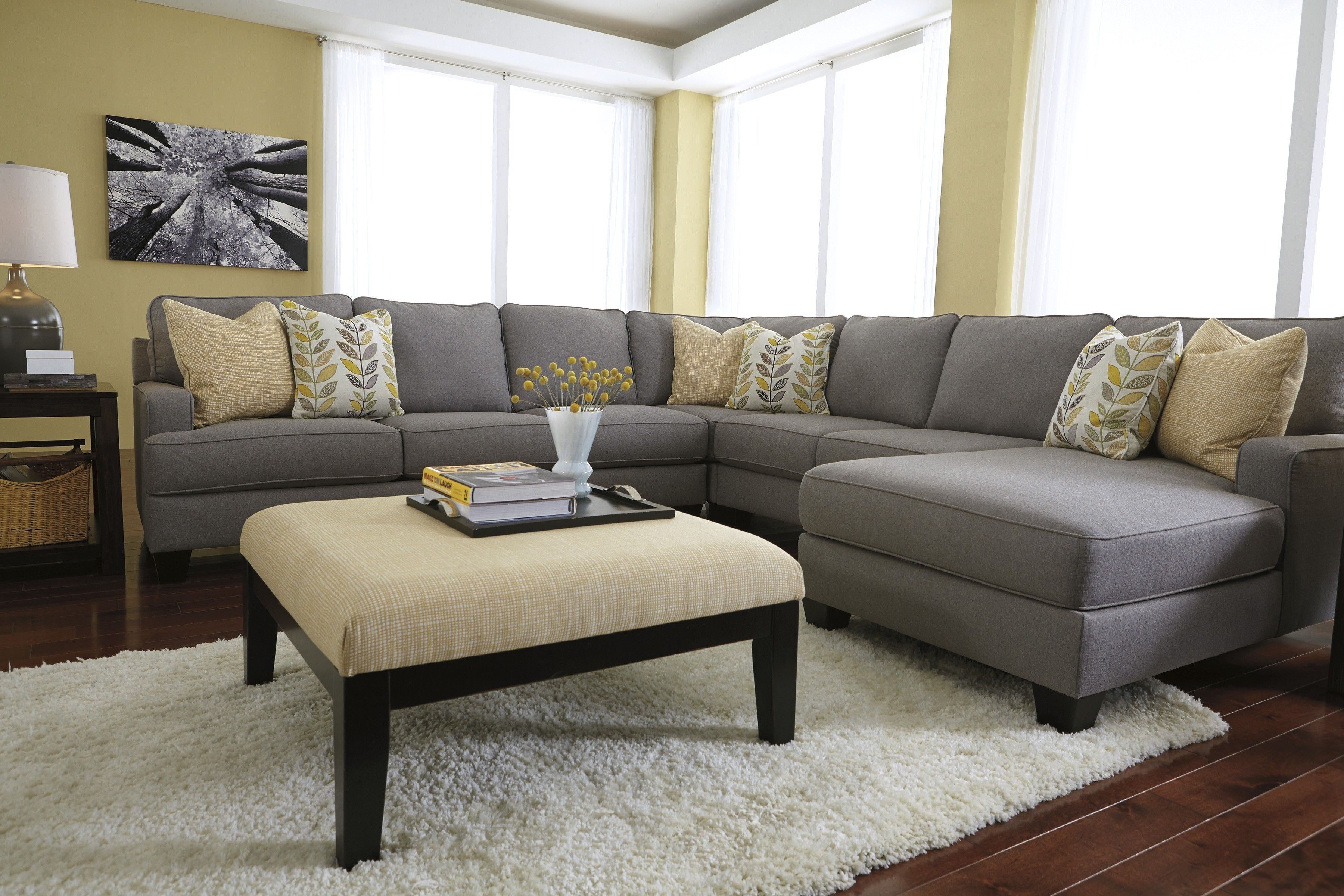 Amazing Sectional Sofa With Oversized Ottoman 59 For Your Best Intended For Quality Sectional Sofa (View 12 of 12)