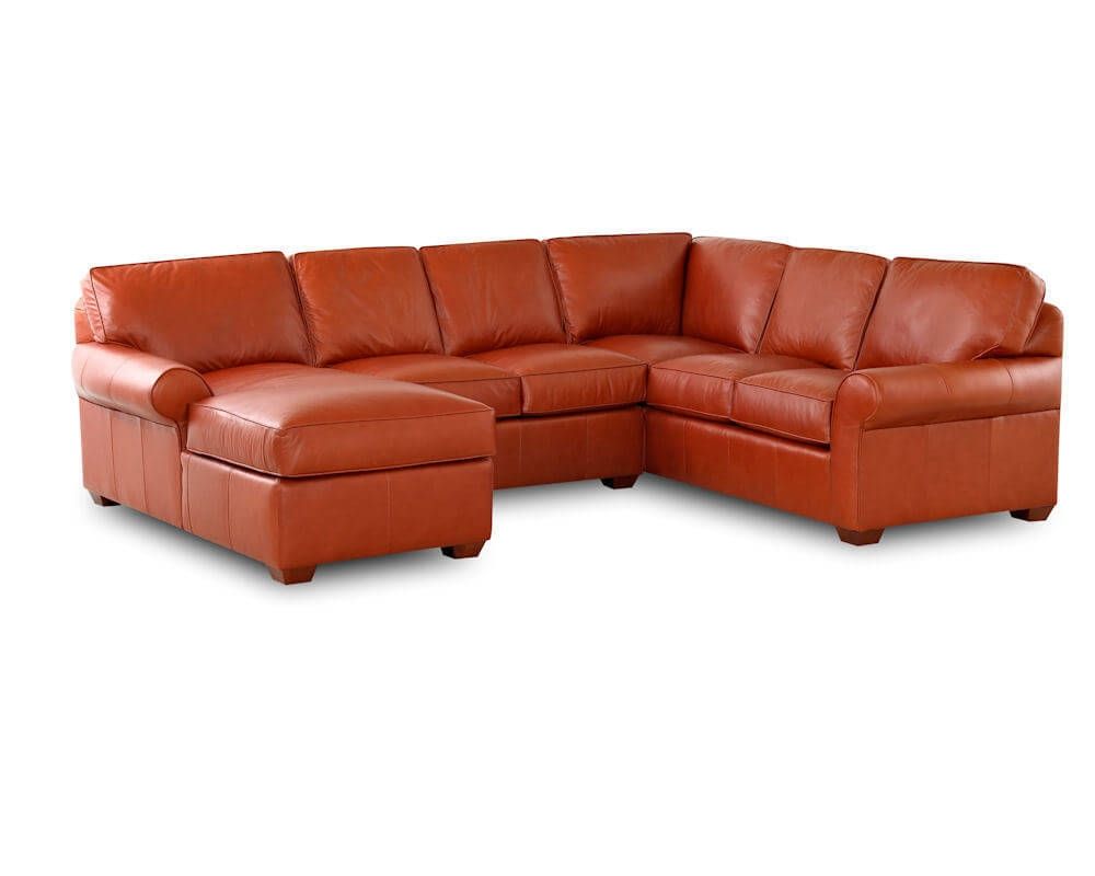 american made leather sectional sofa