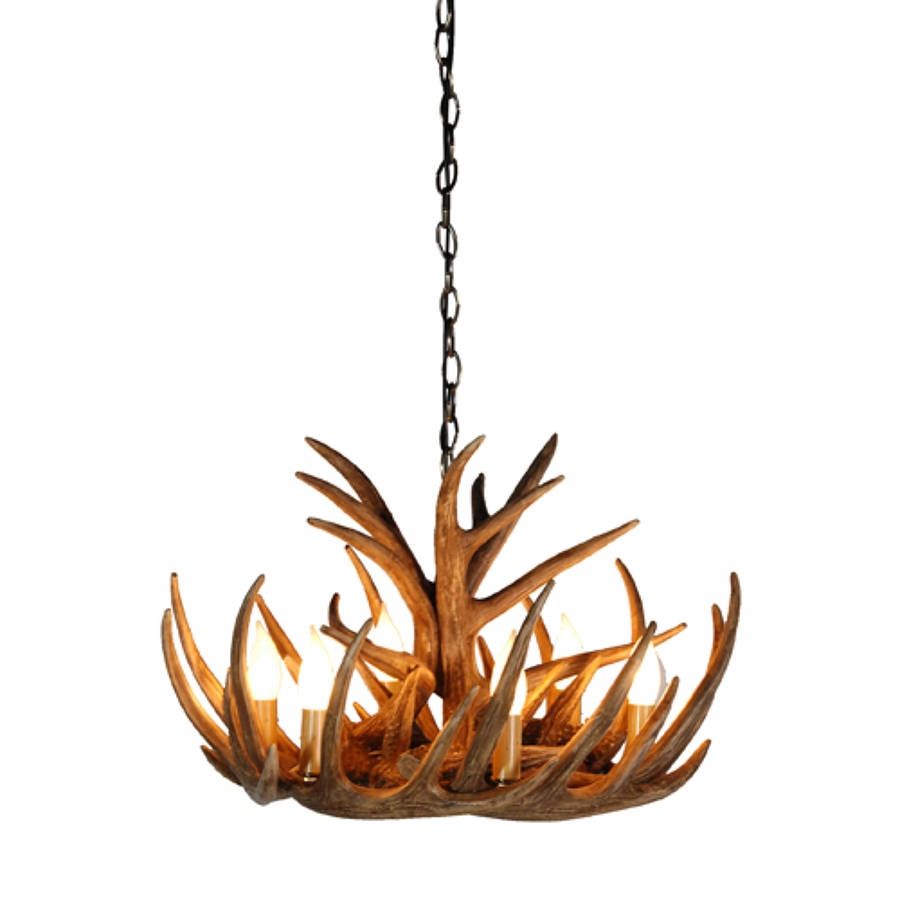 Antler Chandelier Spectacular For Your Decorating Home Ideas With Throughout Stag Horn Chandelier (View 11 of 12)
