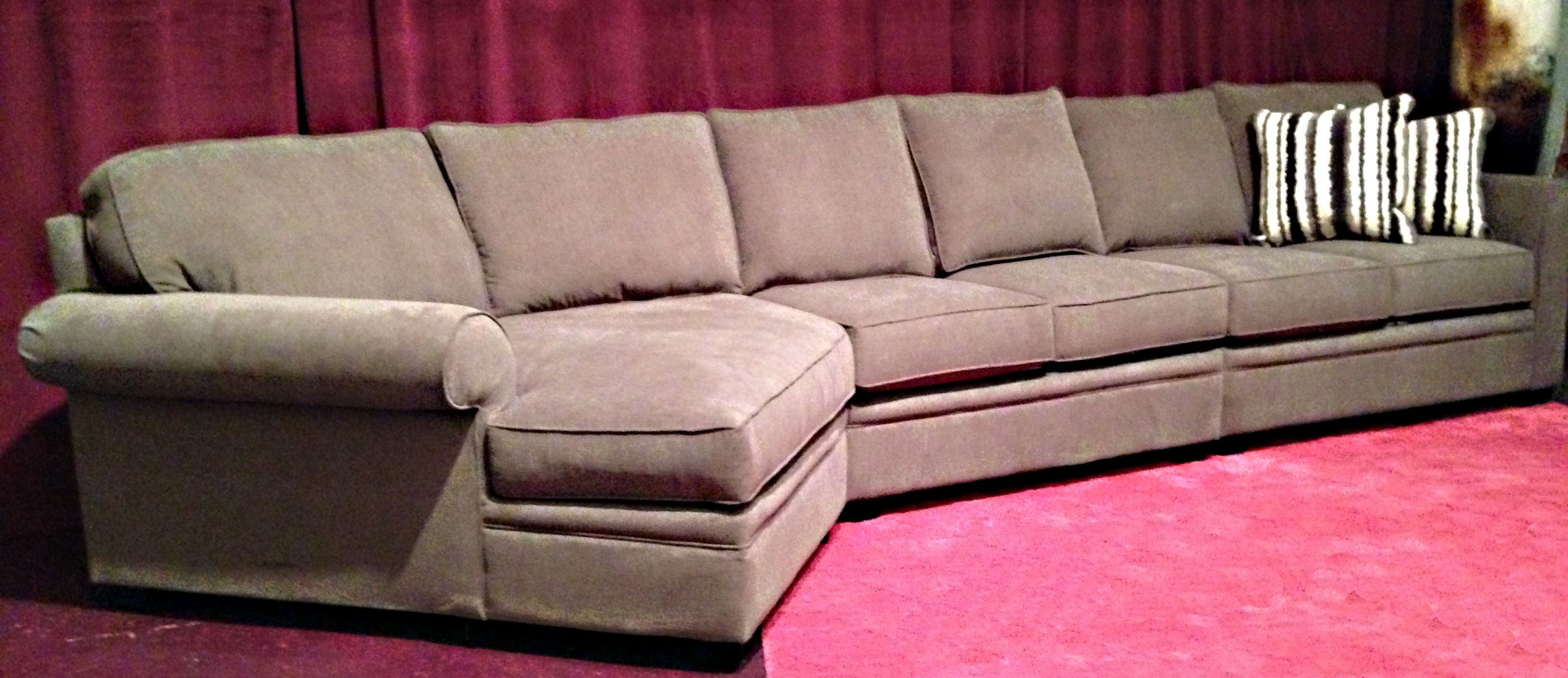 Berkley Sectional Customized Extra Long Sofa Plus Cuddler For Customized Sofas (View 6 of 12)