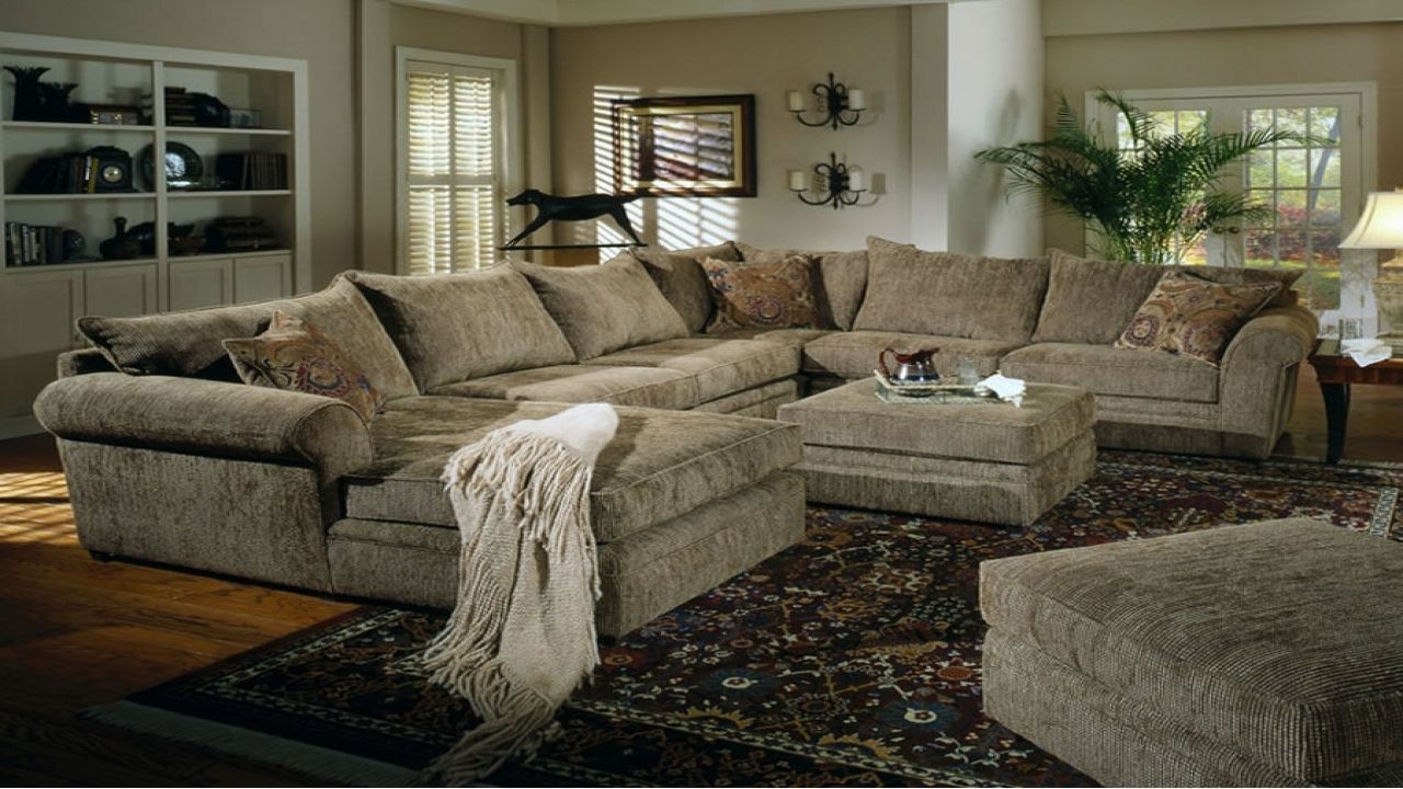 Best Chenille Sectional Sofa With Chaise 22 About Remodel Regarding Expensive Sectional Sofas (View 7 of 12)