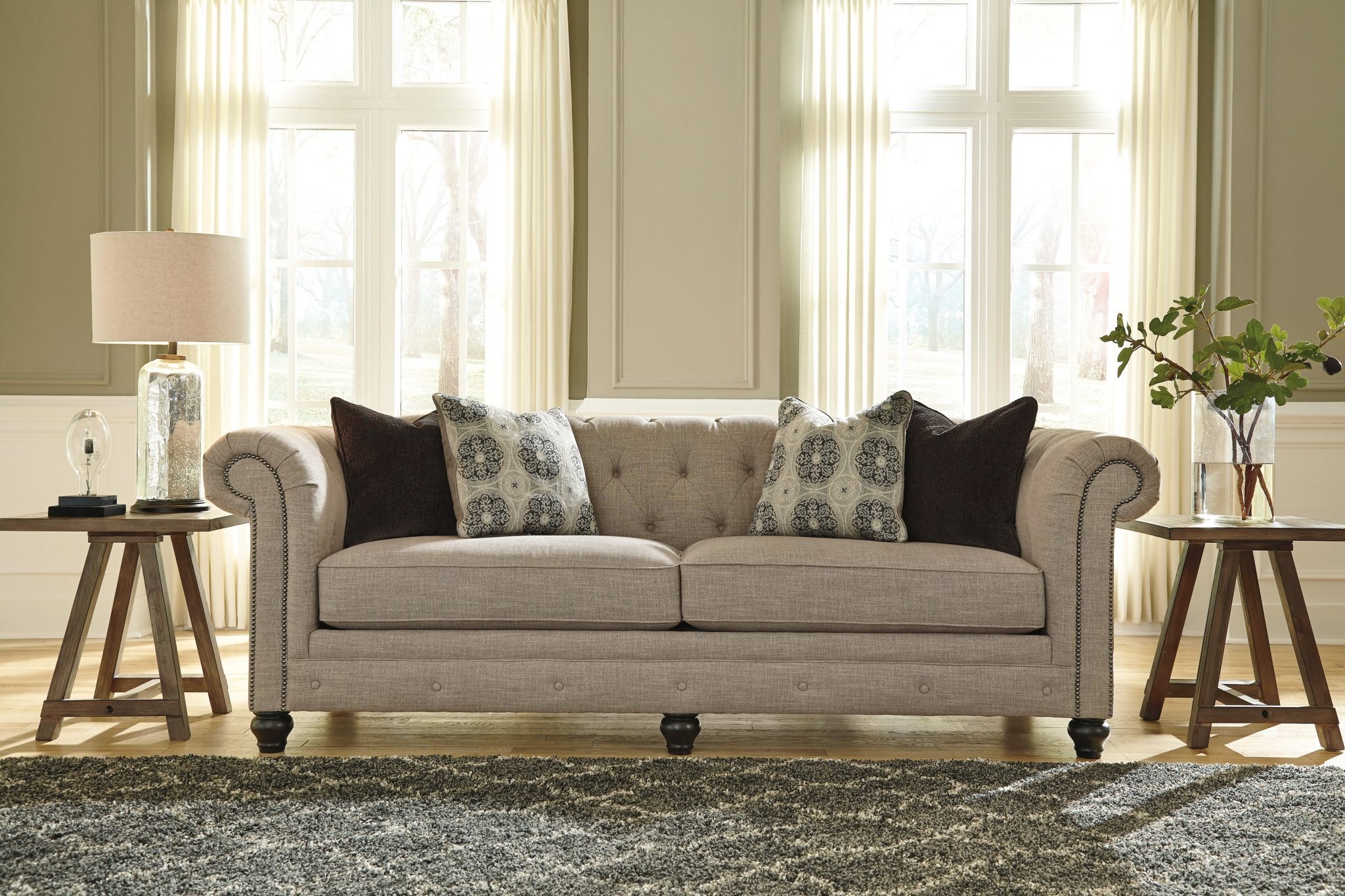 2024 Best Of Ashley Tufted Sofa   Best Furniture Mentor Oh Furniture Store Ashley Furniture Within Ashley Tufted Sofa 