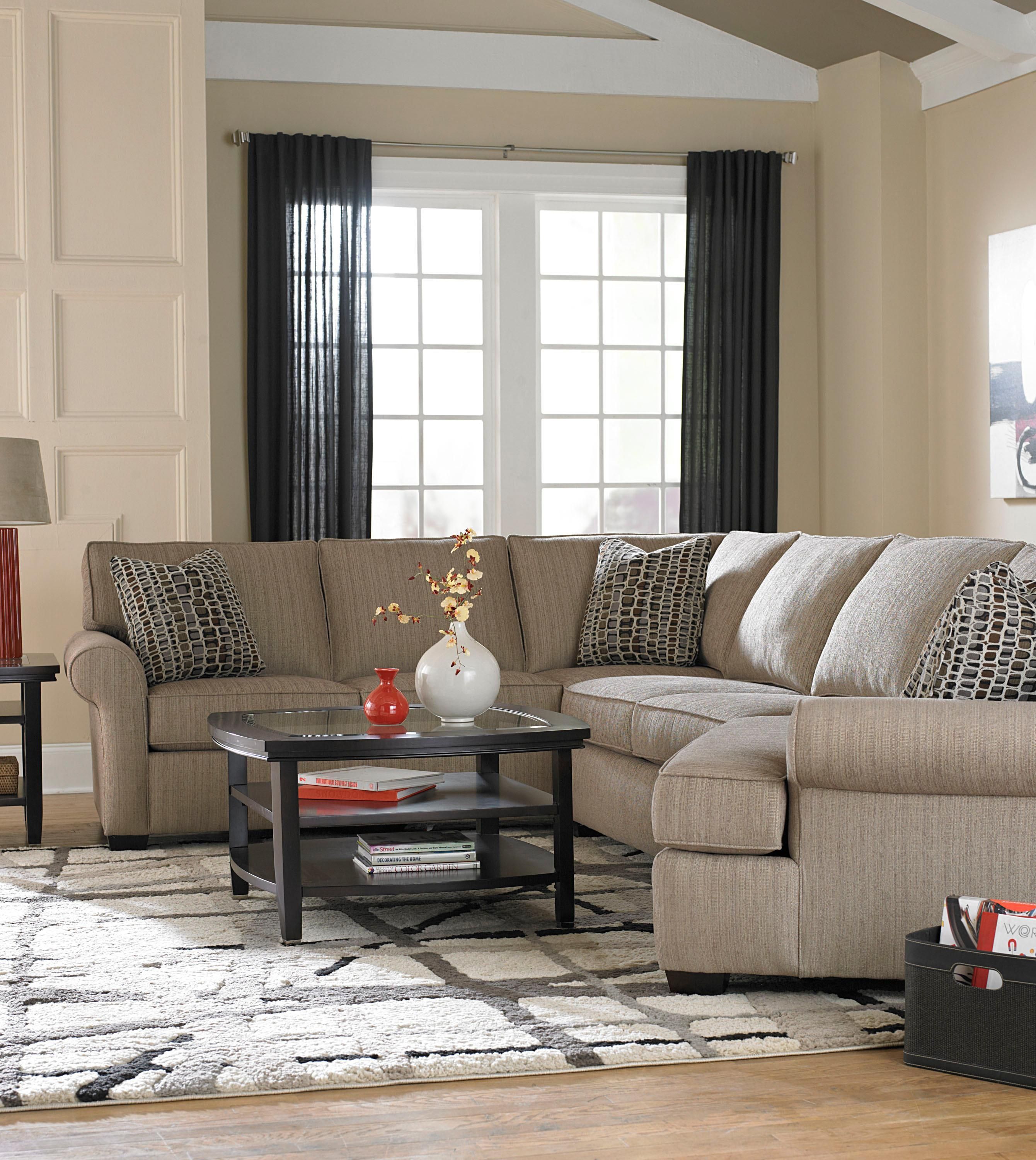 Broyhill Furniture Ethan Sectional Sofa Broyhill Of Denver In Cuddler Sectional Sofa 