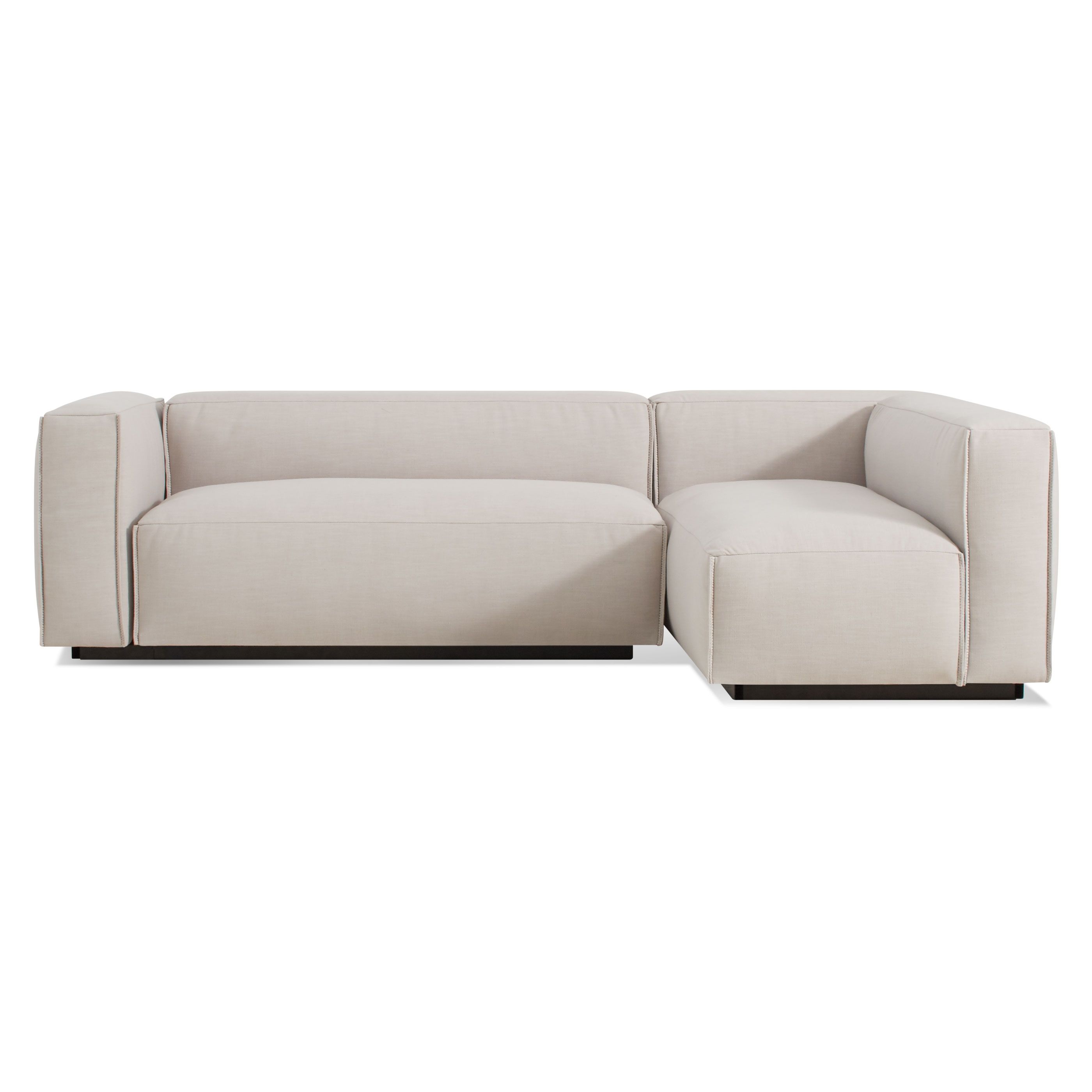 Cleon Small Modern Sectional Sofa Blu Dot Intended For Small Sectional Sofa (Photo 6 of 12)