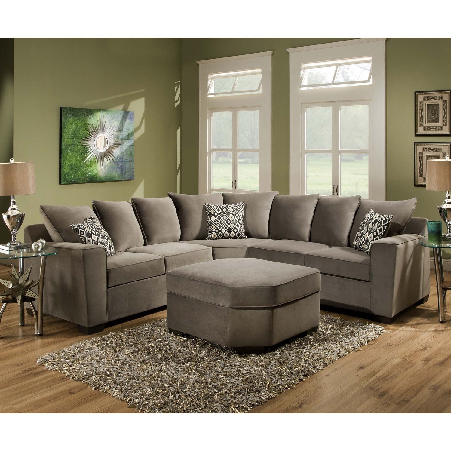 Furniture Comfy Design Of Oversized Couch For Charming Living Within Comfy Sectional Sofa (View 10 of 12)