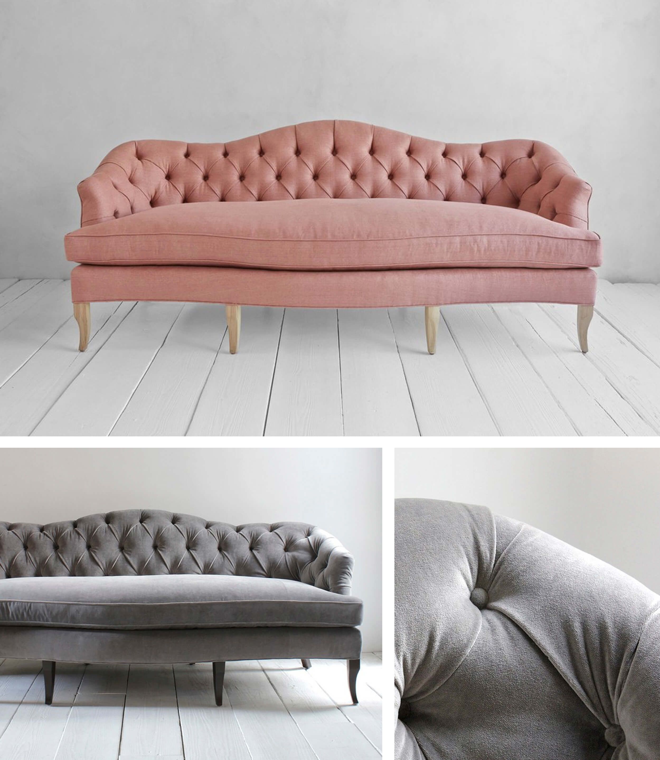 Furniture I Am Coveting For The New House Emily Henderson Regarding Affordable Tufted Sofa (View 9 of 12)