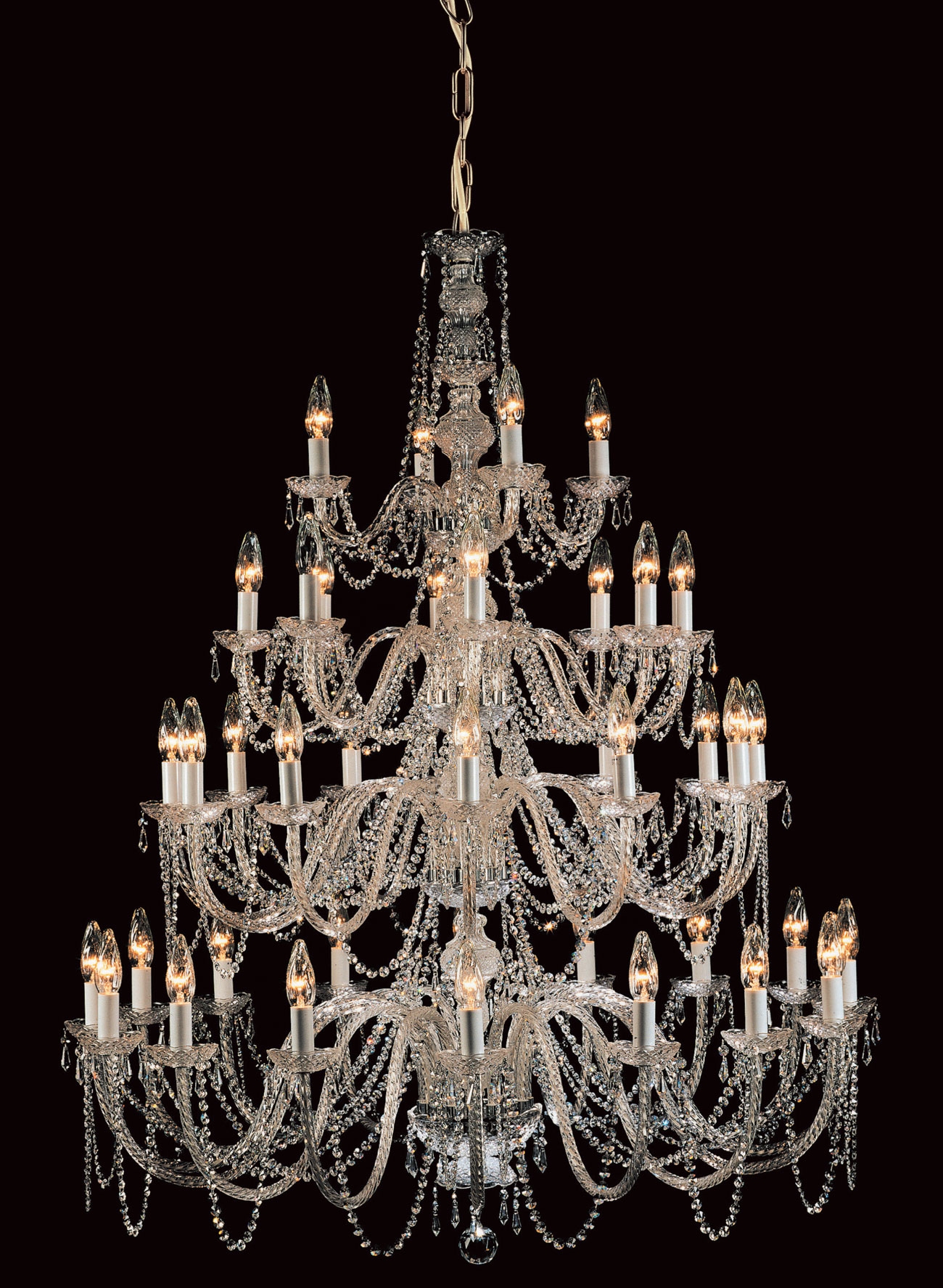 Georgian Style 40 Light Chandelier Intended For Georgian Chandeliers (Photo 1 of 12)