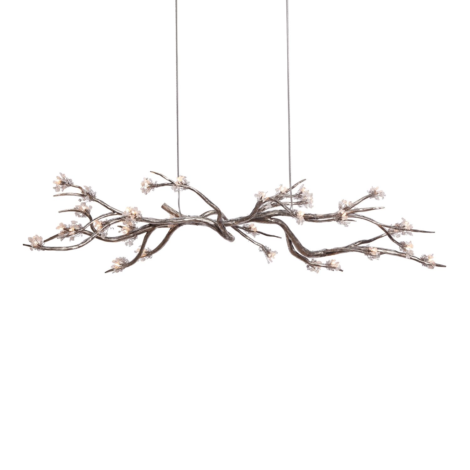 Lighting Cool Chandelier Project With Alluring Tree Branch Throughout Crystal Branch Chandelier (Photo 3 of 12)