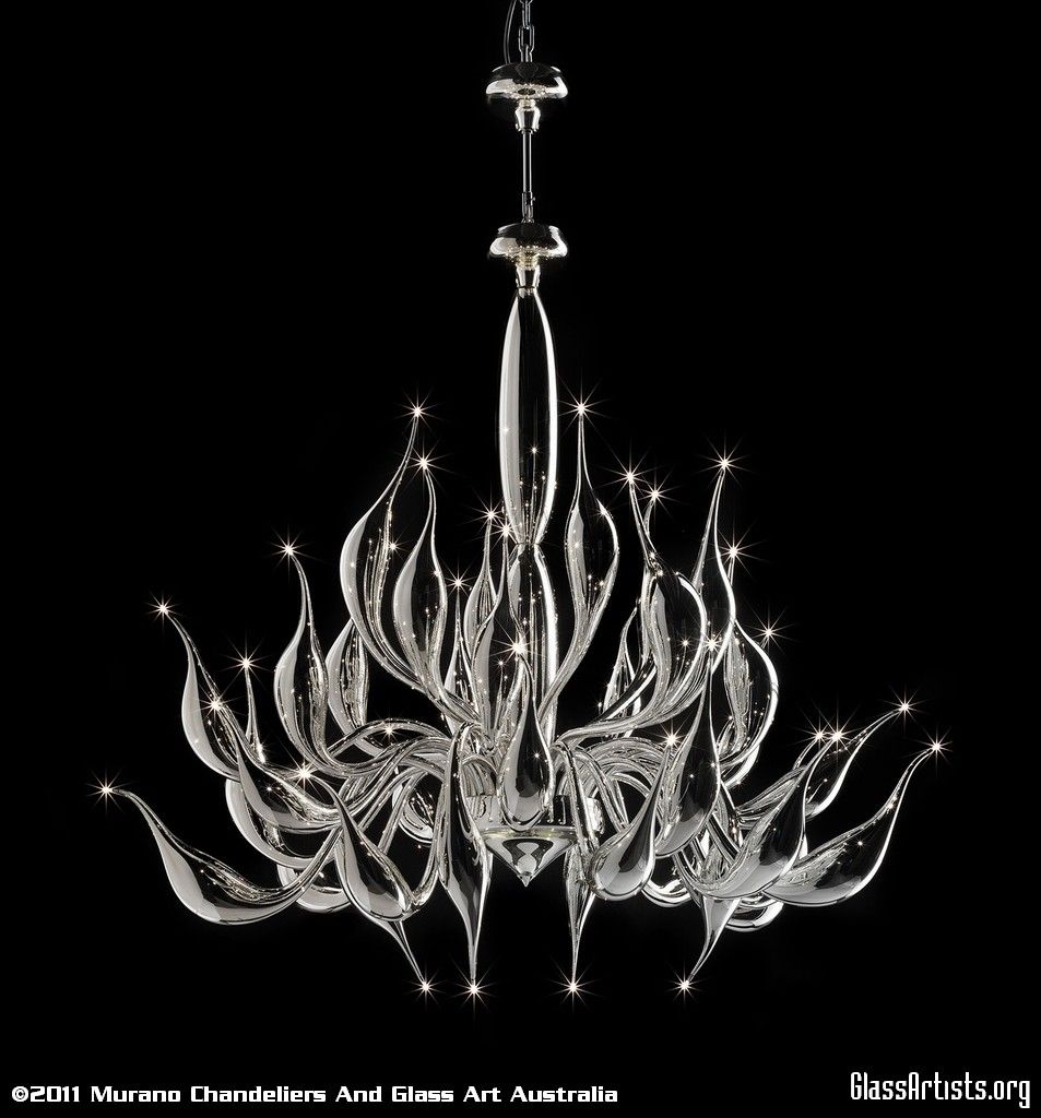 Featured Photo of 2024 Latest Modern Silver Chandelier