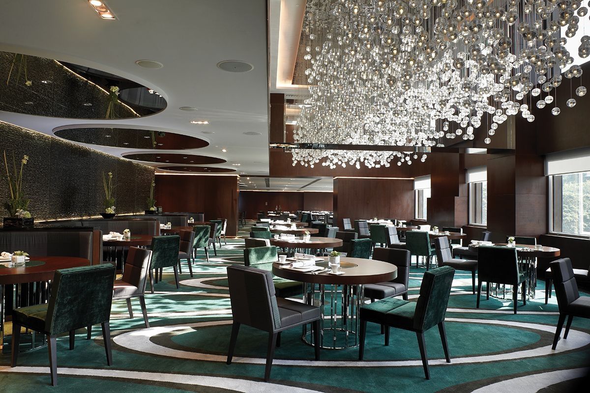 Luxury Restaurant Chandeliers Design The Mira Hotels Zeospot Inside Chandelier For Restaurant (View 7 of 12)