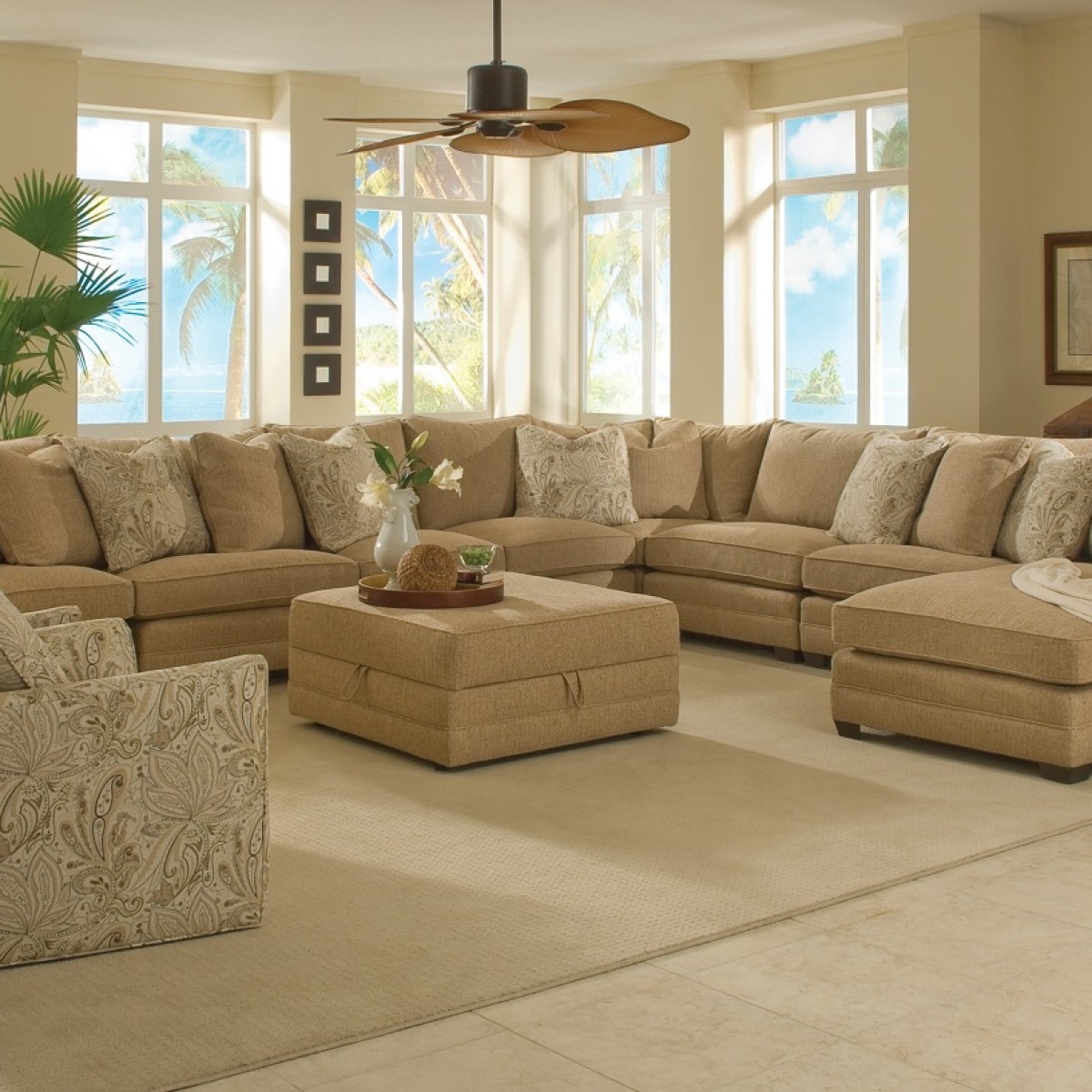 Модульный диван каньон. Canyon Sectional Corner Group