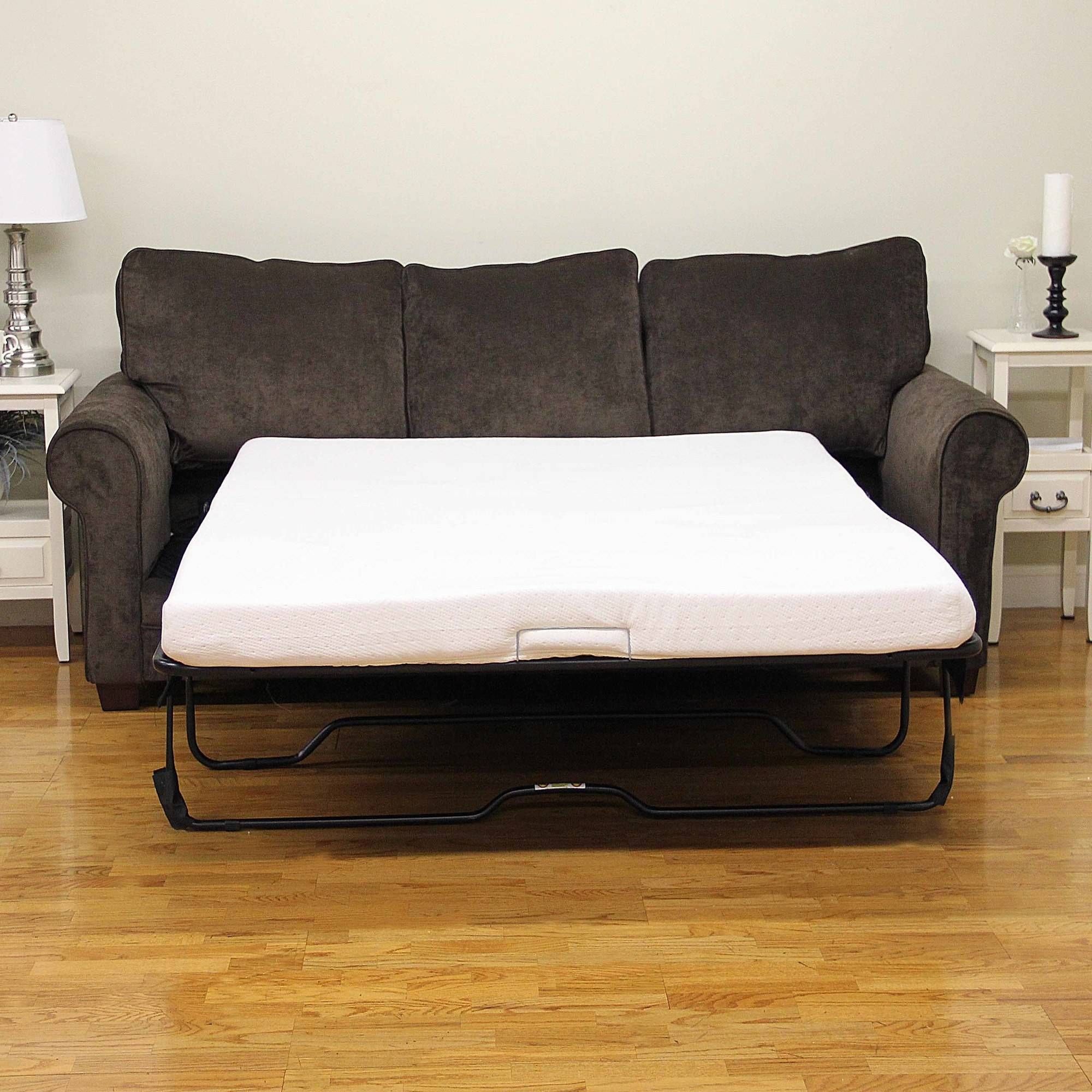 Modern Sleep Memory Foam 45 Sofa Bed Mattress Multiple Sizes In Cool Sofa Beds (Photo 8 of 12)
