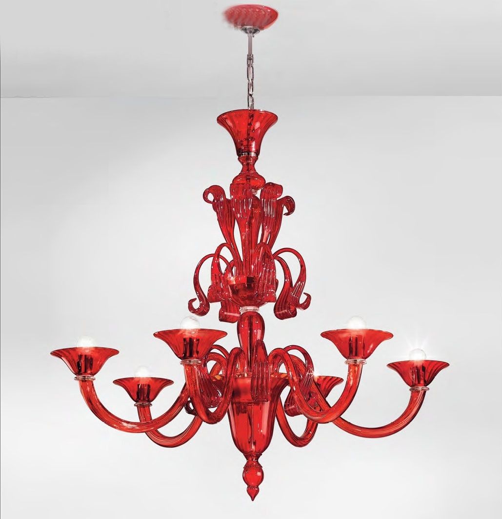Red Chandeliers In The Interior Ideasfordesigns With Regard To Red Chandeliers (View 11 of 12)