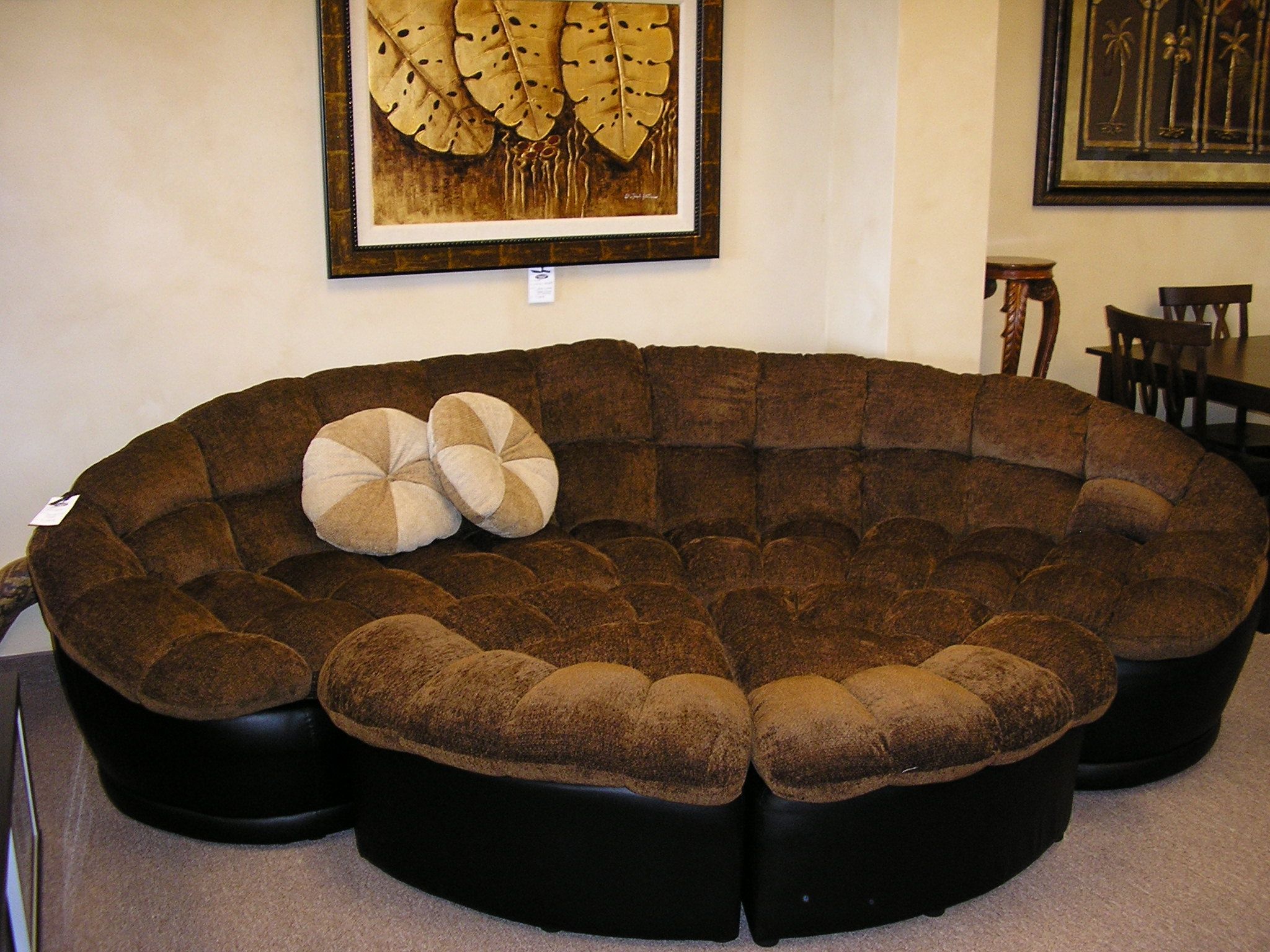 Round Couch With Regard To Circular Sectional Sofa (Photo 12 of 12)