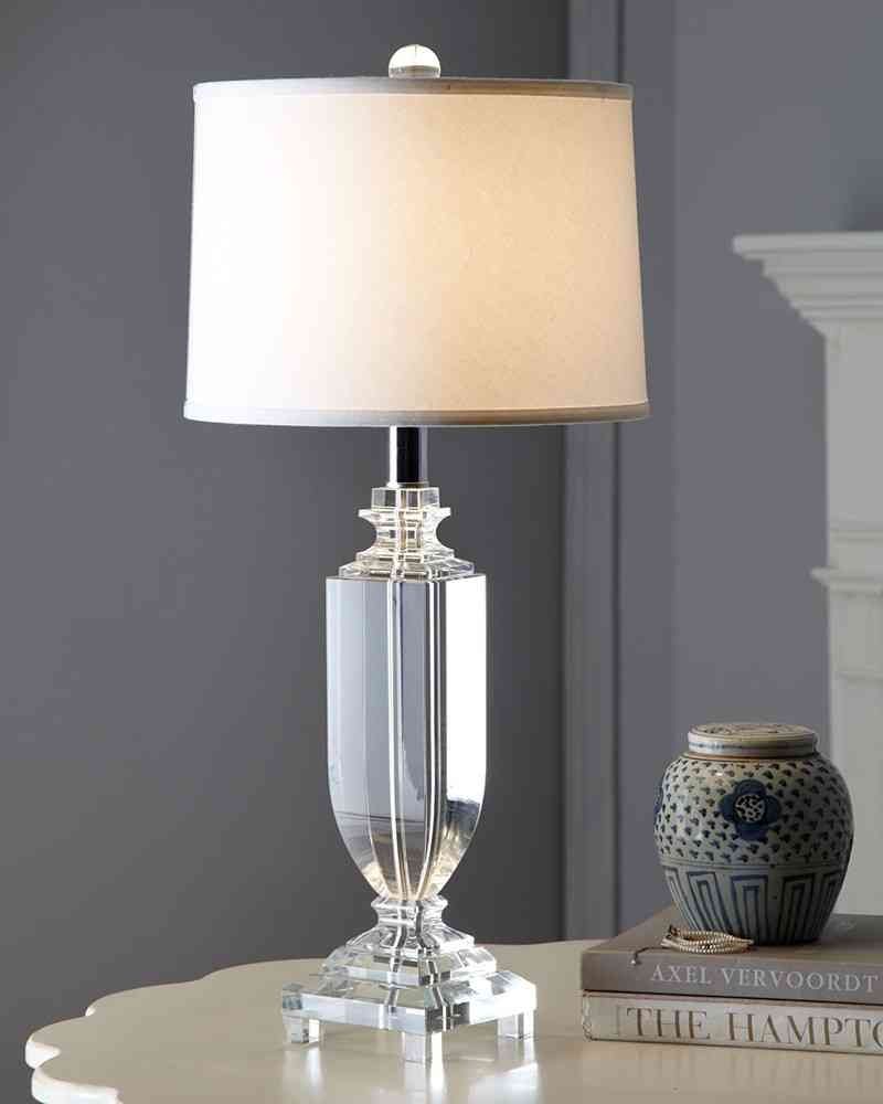 Table Lamps Bedroom With Regard To Crystal Table Chandeliers (Photo 7 of 12)