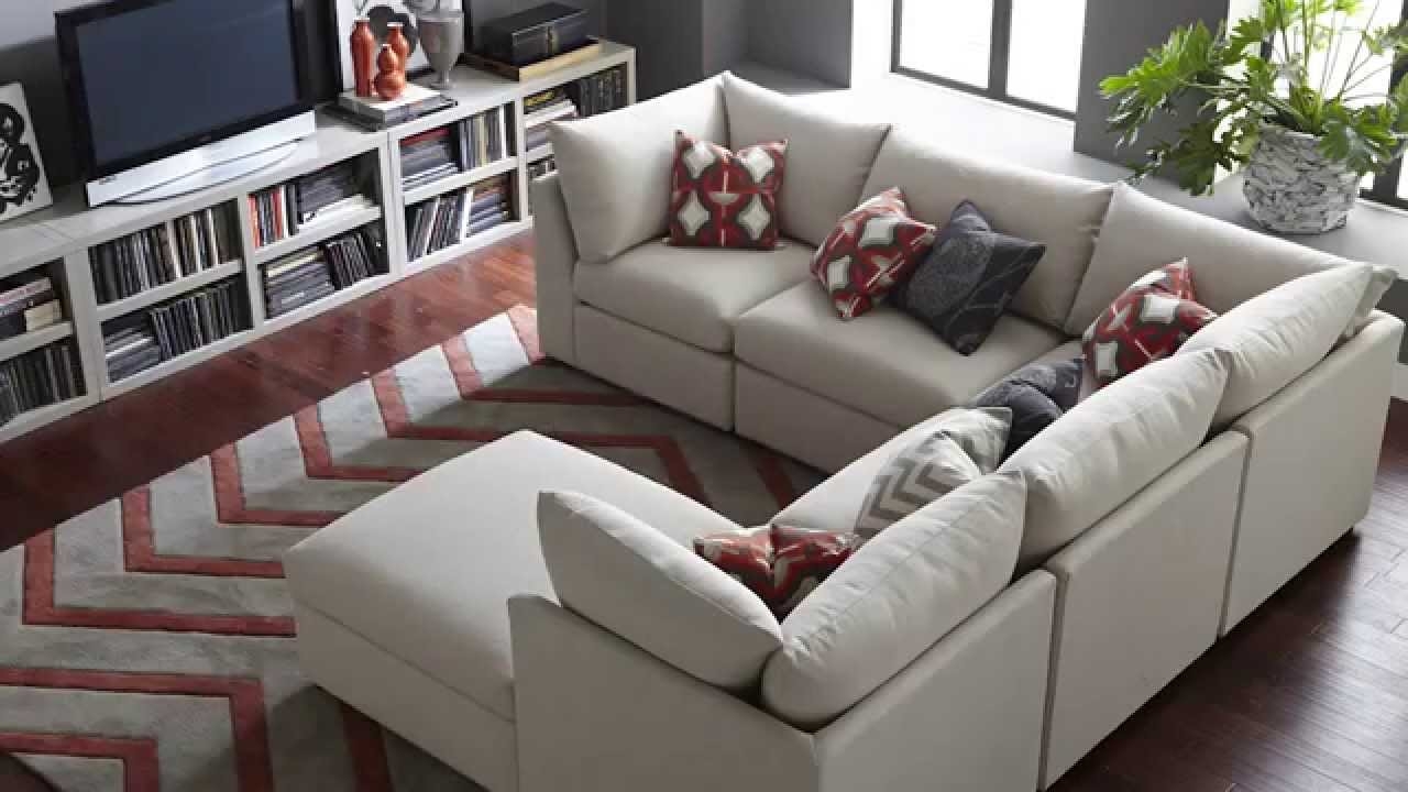 The Beckham Sectional Sofa Bassett Furniture Youtube Pertaining To Bassett Sectional Sofa (Photo 1 of 12)