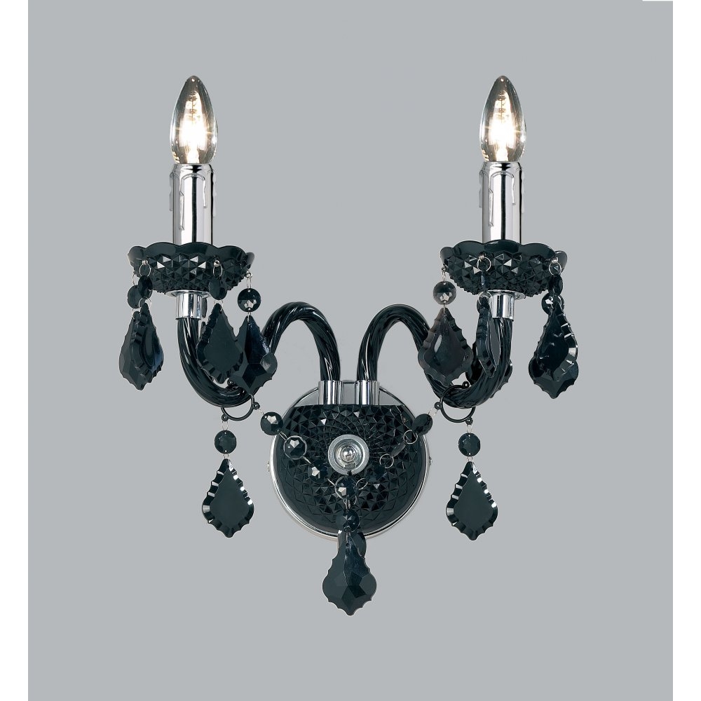 Wonderful Black Chandelier Wall Lights 122 Black Chandelier And With Regard To Black Chandelier Wall Lights (Photo 1 of 12)