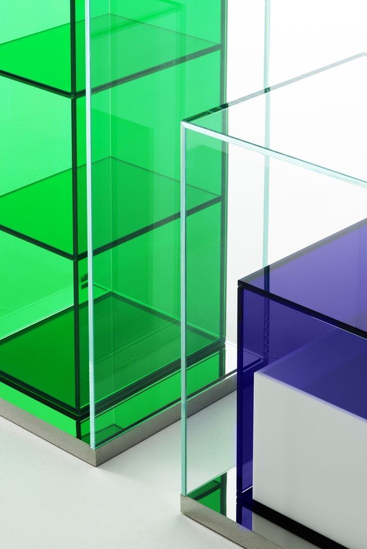 117 Best Glas Italia Storage Units Bookcases Display Cases Regarding Coloured Glass Shelves (Photo 7 of 15)