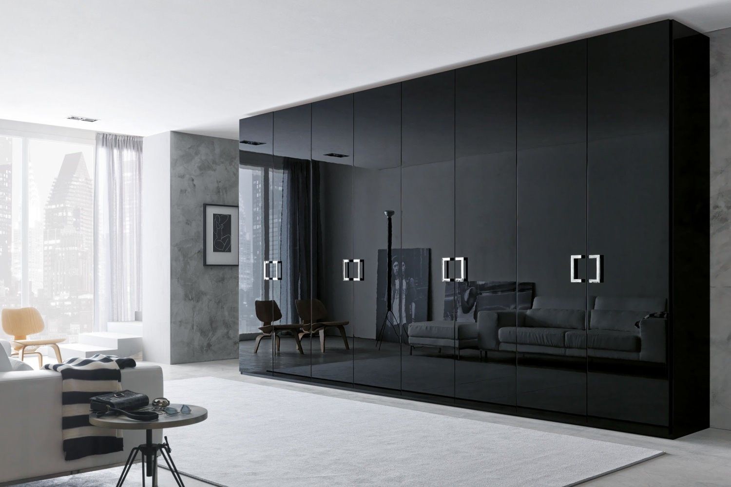 35 Modern Wardrobe Furniture Designs Wardrobe Design Gray Within Dark Wardrobes (Photo 7 of 15)