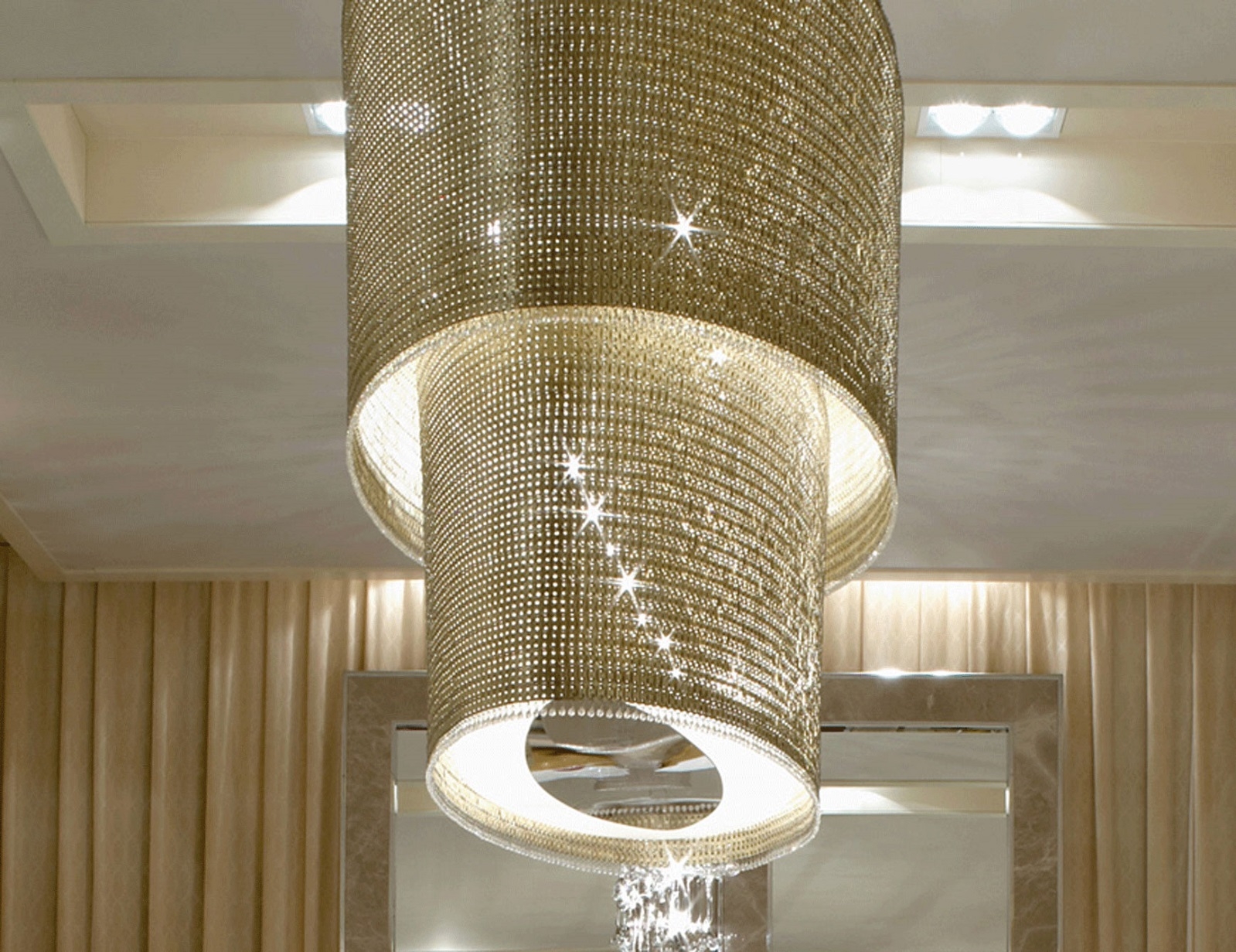 37 Best Hotel Chandeliers Images On Pinterest Regarding Contemporary Large Chandeliers (Photo 1 of 12)