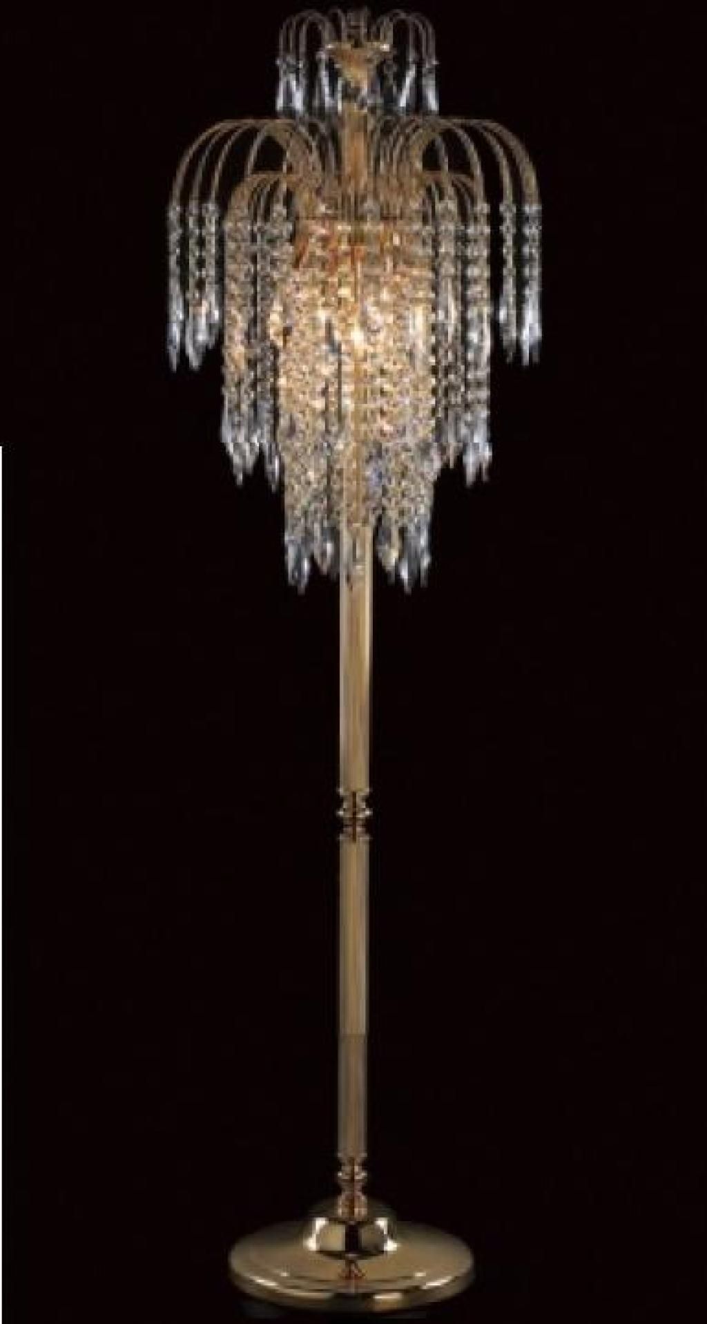 46 Chandelier Lamps Marie Therese Glass Crystal Chandelier 5 Arm Throughout Weird Chandeliers (Photo 8 of 12)