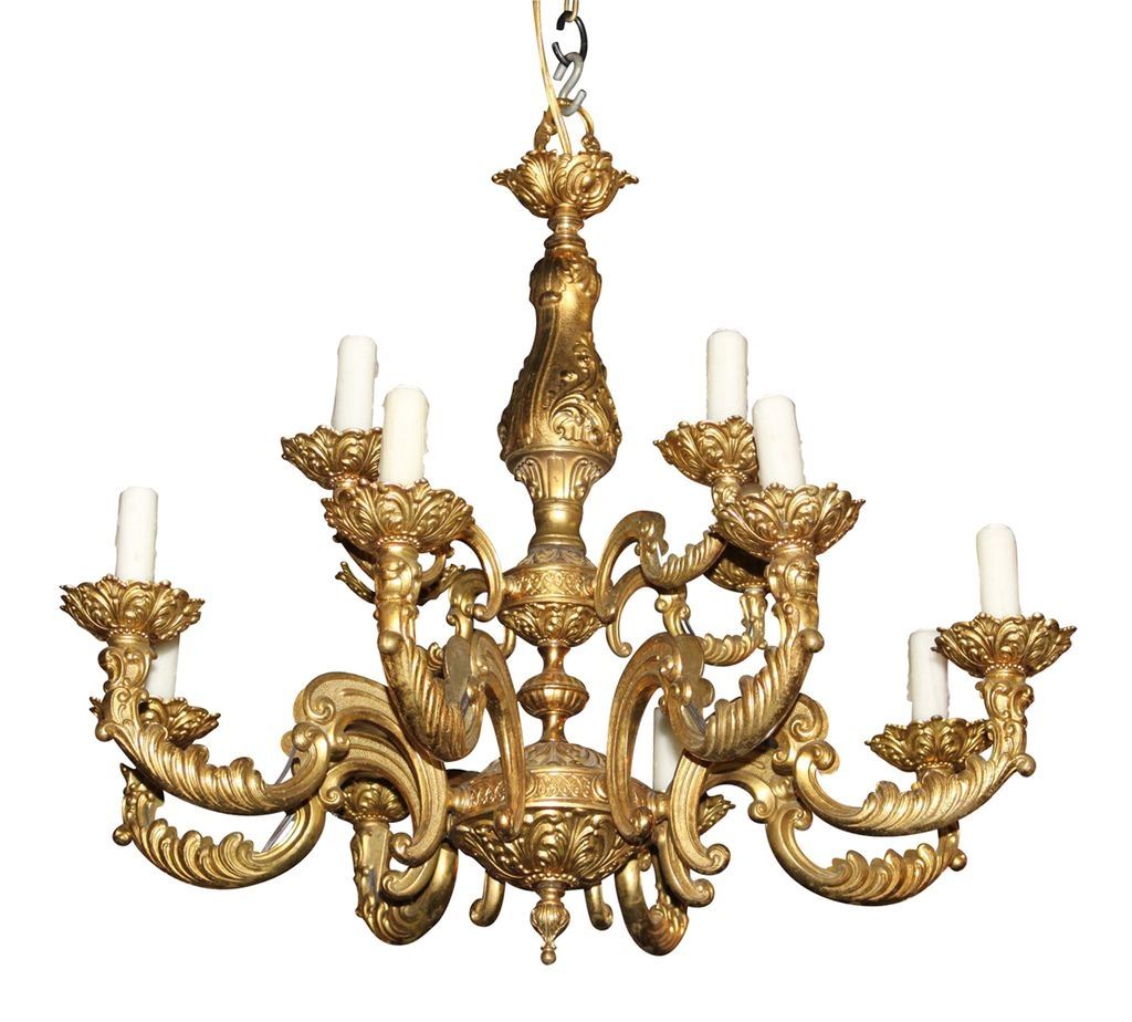 Featured Photo of Top 12 of French Bronze Chandelier