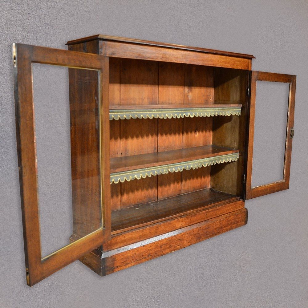 Antique Glazed Bookcase Victorian Side Library Antiques Atlas With Regard To Glazed Bookcases (Photo 14 of 15)