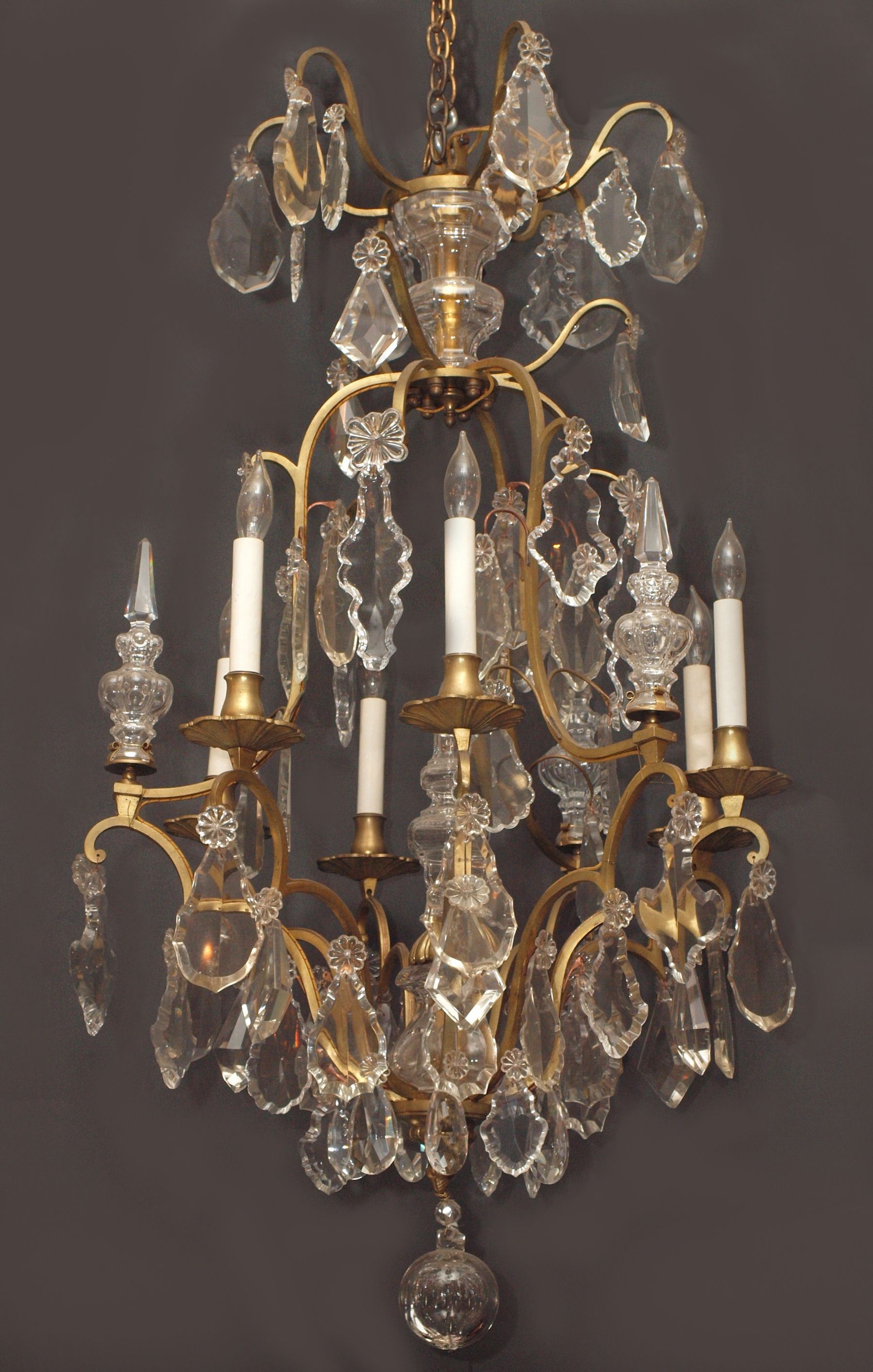 Antiques Classifieds Antiques Antique Lamps And Lighting Throughout Antique French Chandeliers (Photo 11 of 12)