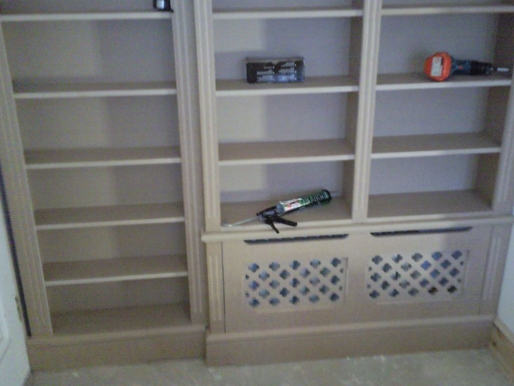 Bespoke Cupboards Bookcases Cabinets Nk West Carpentry Pertaining To Bookcases With Cupboards (Photo 7 of 12)