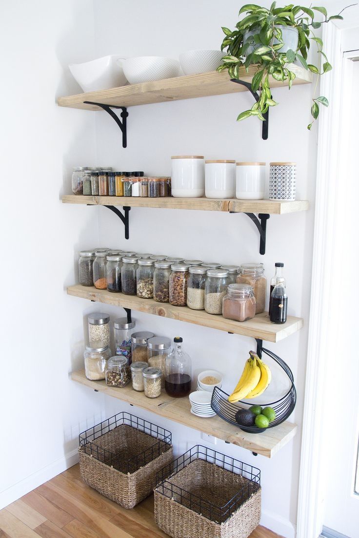 Best 10 Kitchen Wall Shelves Ideas On Pinterest Open Shelving With Kitchen Wall Shelves (View 2 of 12)