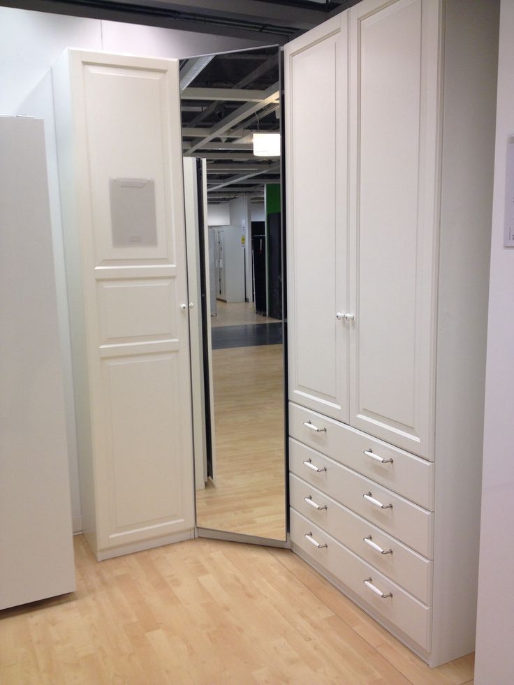 Featured Photo of 15 Photos Corner Wardrobe Closet Ikea