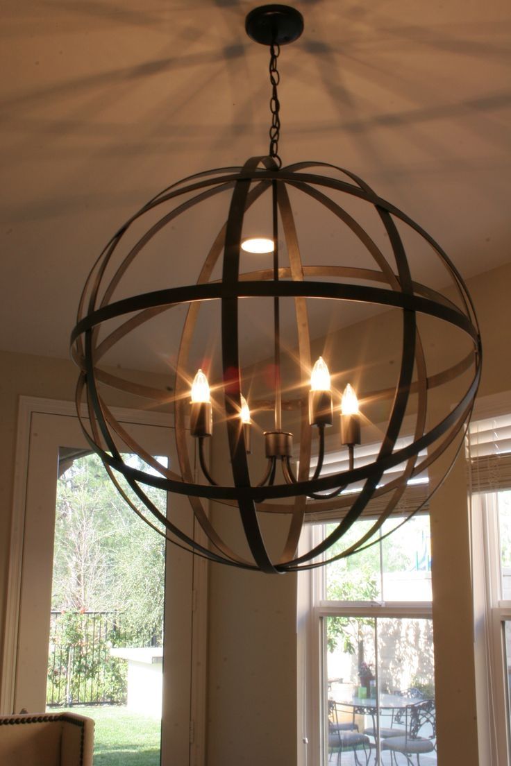 Featured Photo of 12 Ideas of Globe Chandeliers