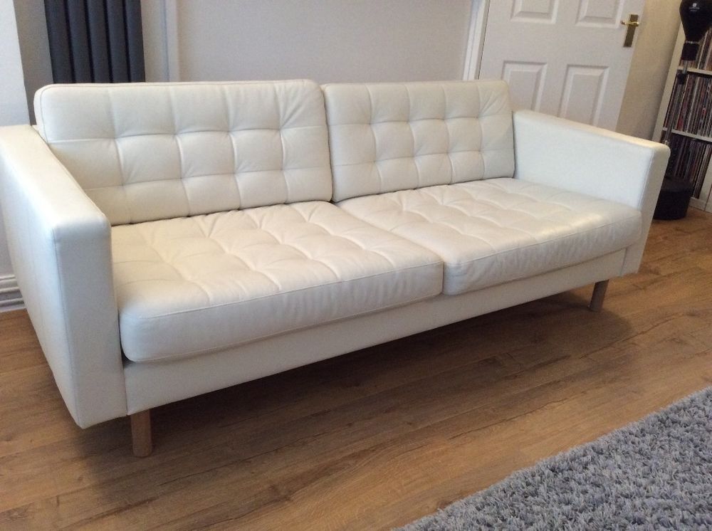 Best 25 Ikea Leather Sofa Ideas On Pinterest White Rug Ikea In White Leather Sofas (View 9 of 15)