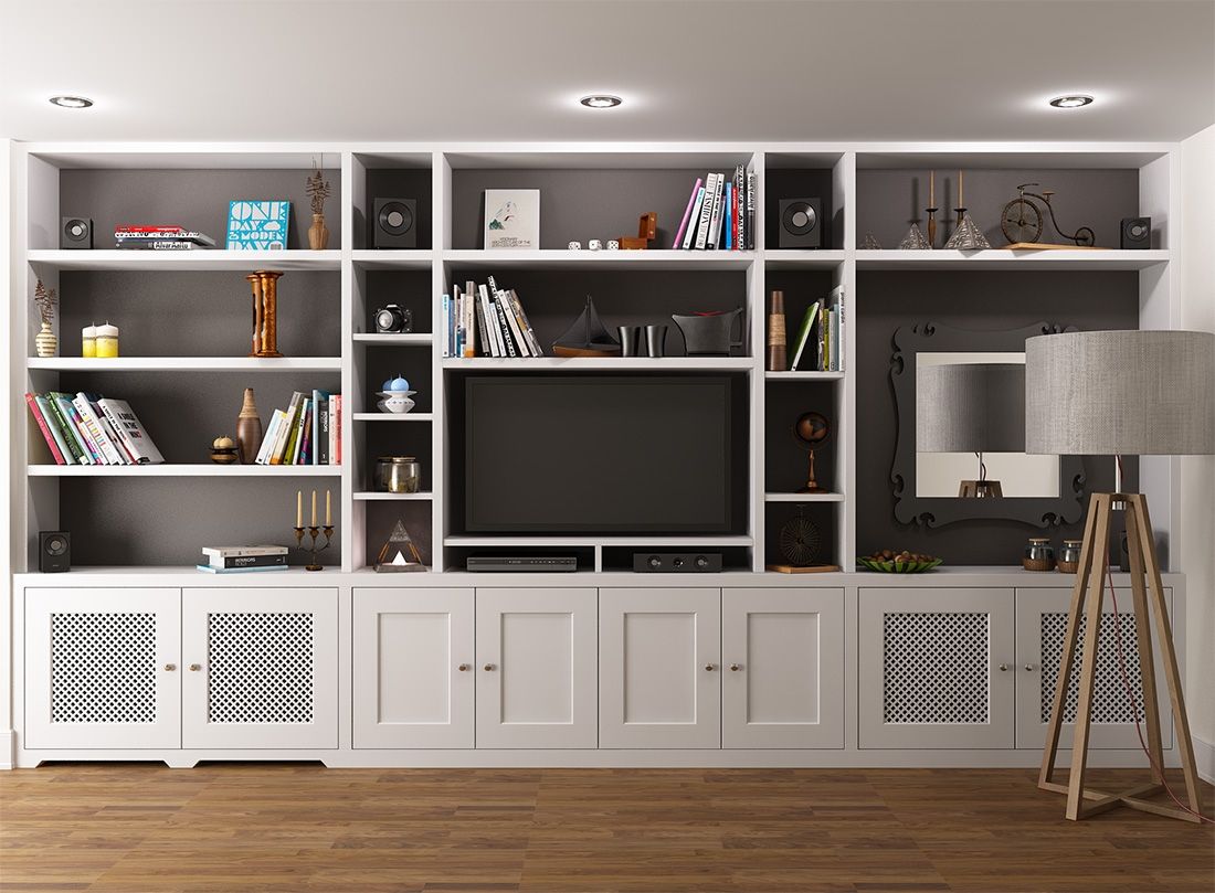 Fitting A Wall Unit Into A Living Room