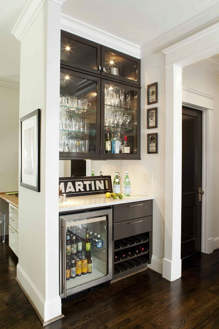 Best 25 Modern Home Bar Ideas On Pinterest With Glass Shelves For Bar Area (View 8 of 12)