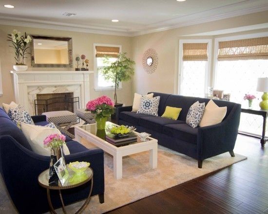 Best 25 Navy Blue Sofa Ideas On Pinterest Navy Blue Couches Pertaining To Dark Blue Sofas (View 5 of 15)