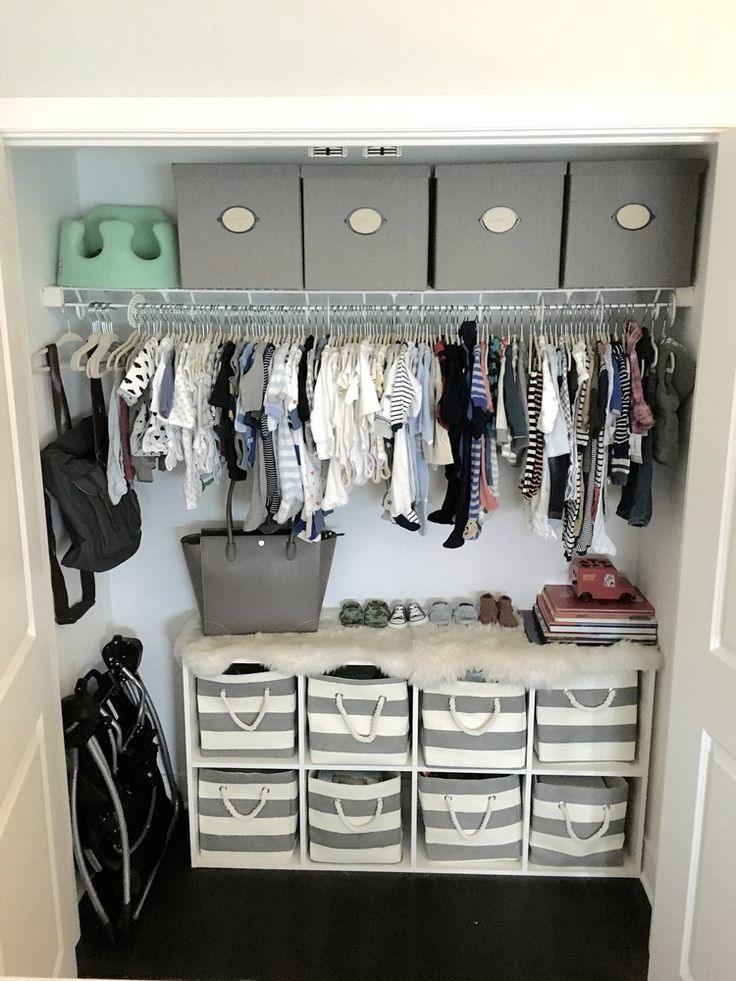 Best 25 Organize Ba Clothes Ideas On Pinterest Organizing Regarding Wardrobe For Baby Clothes (Photo 10 of 15)