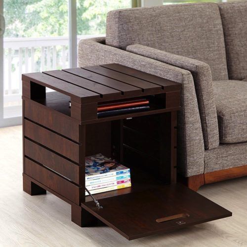 Best 25 Pallet End Tables Ideas On Pinterest Diy End Tables Pertaining To Sofa Side Tables With Storages (View 3 of 15)