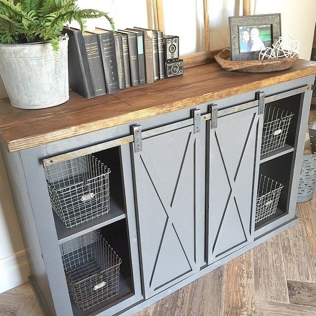 Best 25 Sliding Cabinet Doors Ideas On Pinterest Anna White With Table Cupboards (Photo 9 of 15)