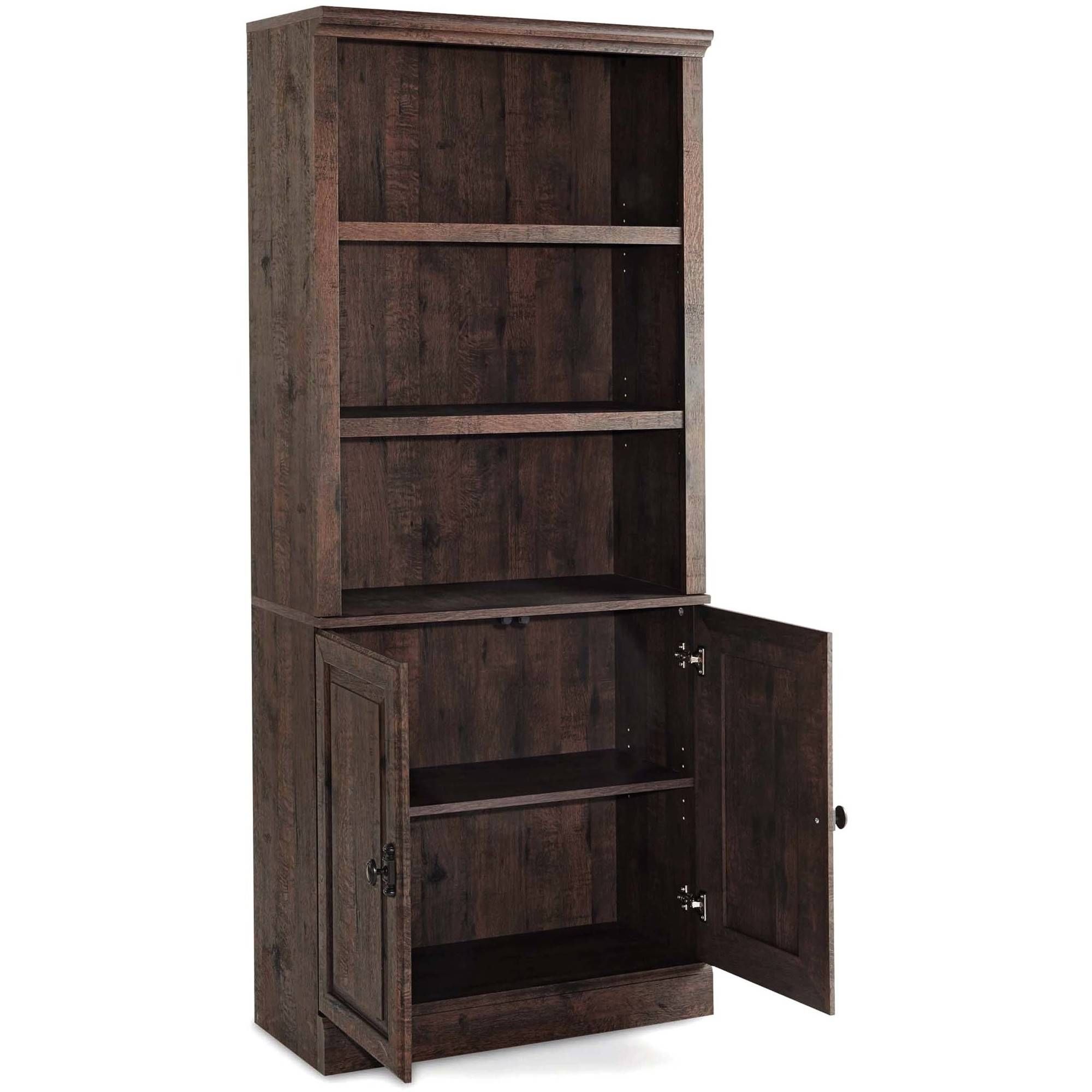 Better Homes And Gardens Crossmill Bookcase With Doors Multiple Throughout Bookcase With Doors (Photo 1 of 15)