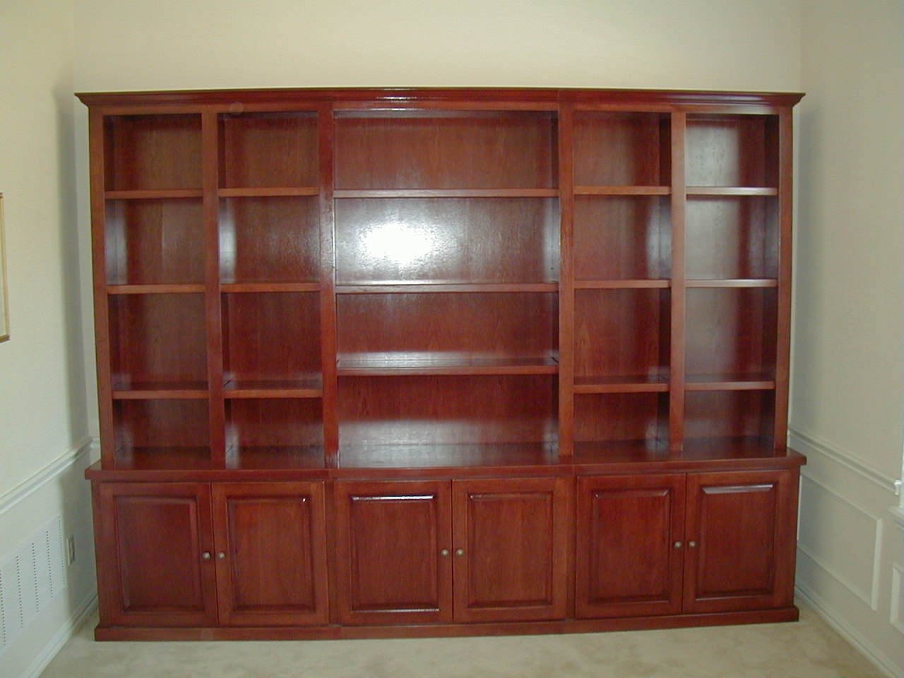 15 Photos Bookcase with Bottom  Cabinets 