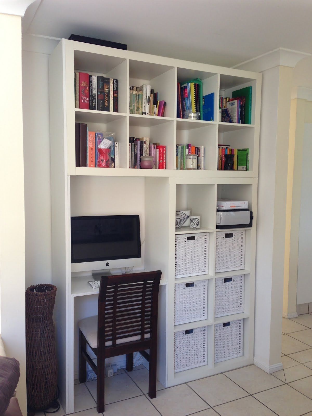 Bookshelf Desk Combo Ikea Best Home Furniture Ideas Regarding Study Desk With Bookshelf (View 14 of 15)