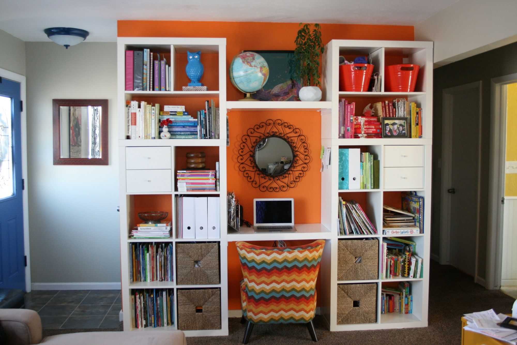 Bookshelf Revival Uniquely You Interiors In Painted Bookshelf (Photo 13 of 15)